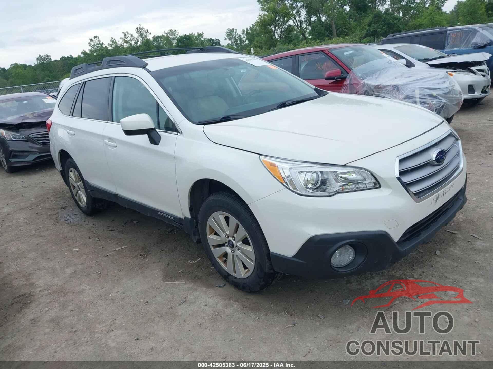 SUBARU OUTBACK 2015 - 4S4BSACC1F3302253