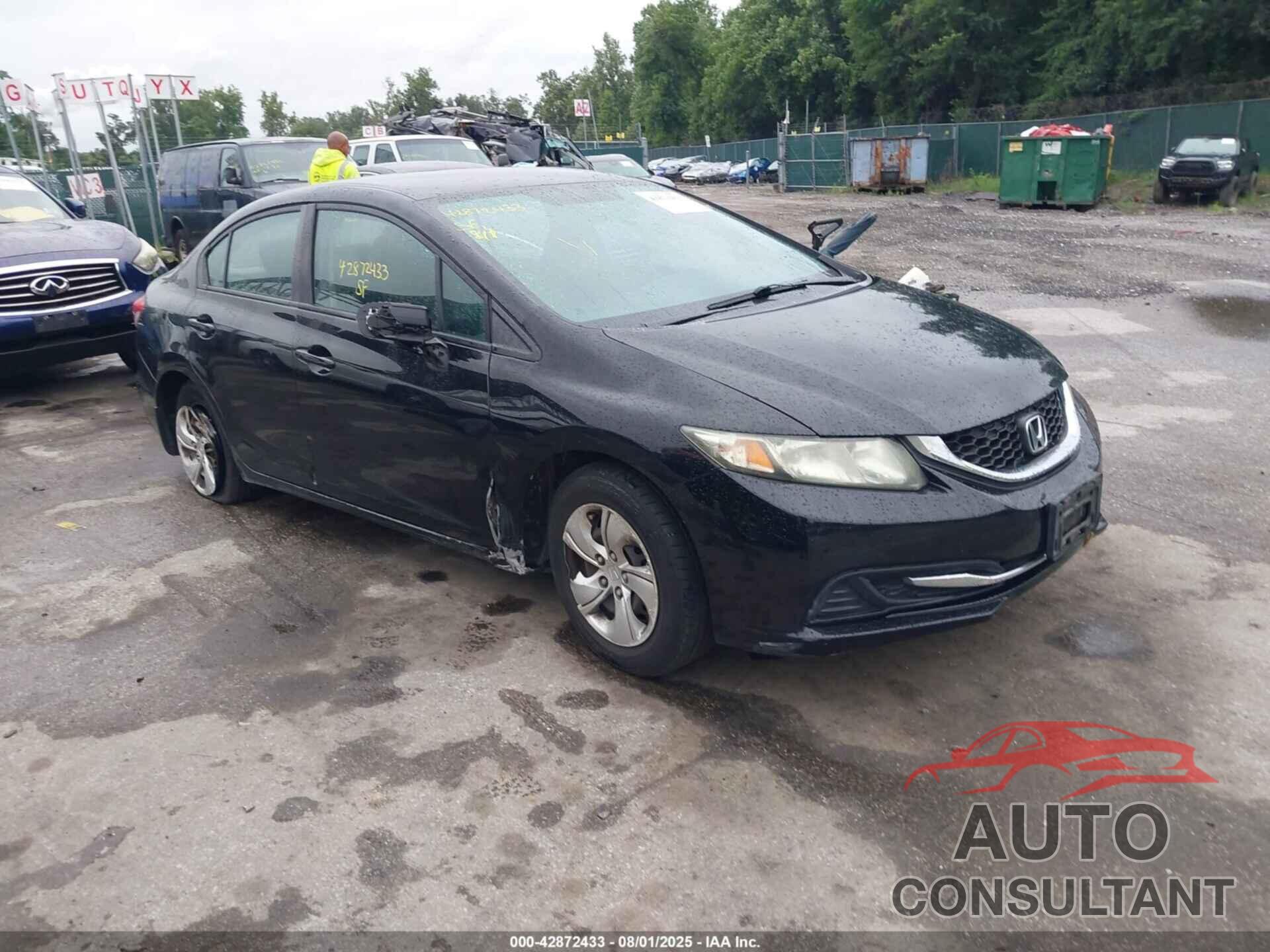 HONDA CIVIC 2015 - 19XFB2E54FE040831