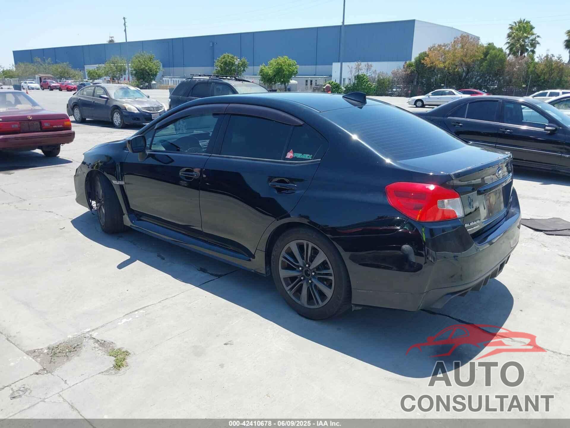 SUBARU WRX 2015 - JF1VA1G60F9803890