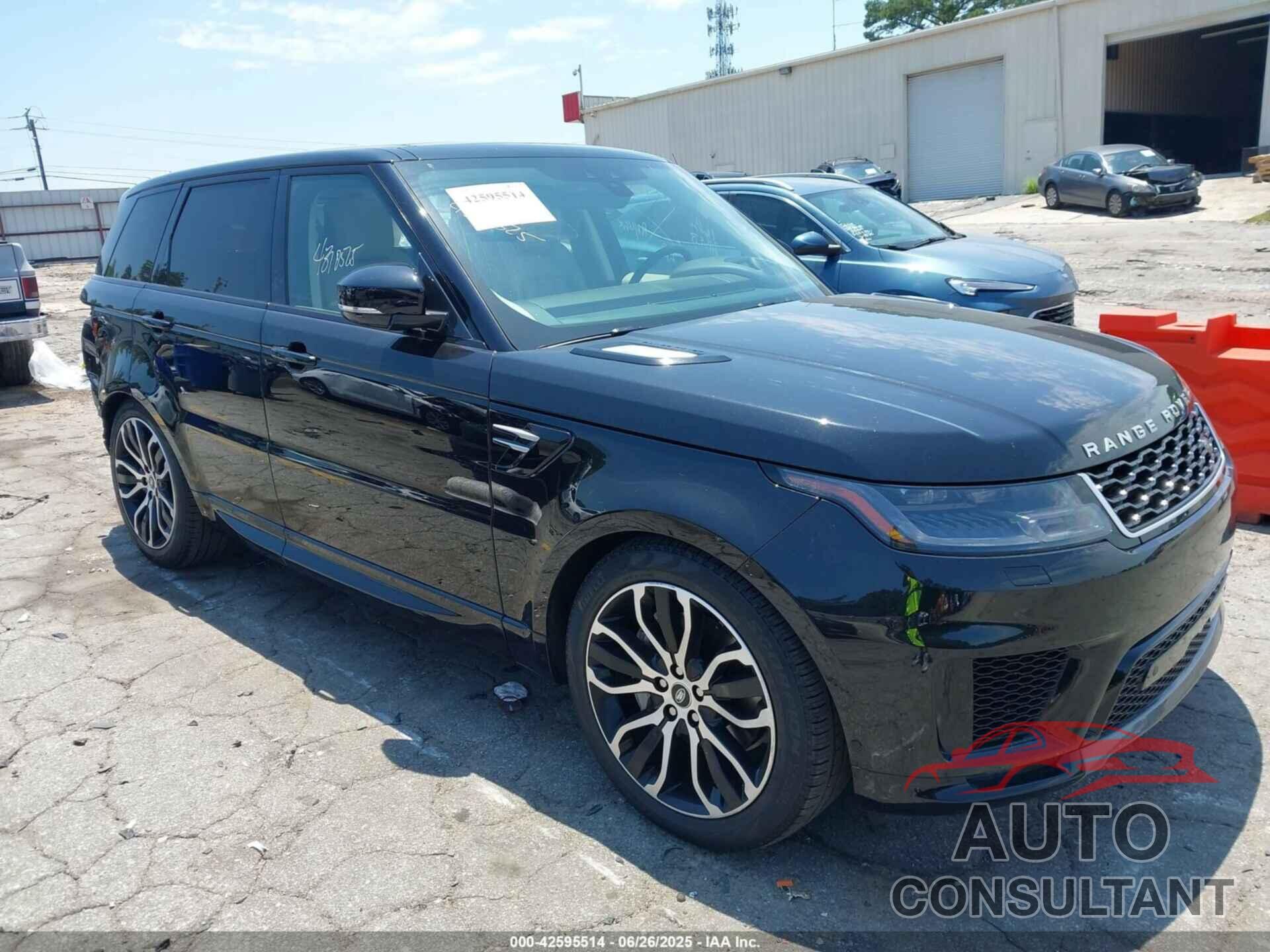 LAND ROVER RANGE ROVER SPORT 2019 - SALWR2RV3KA828818