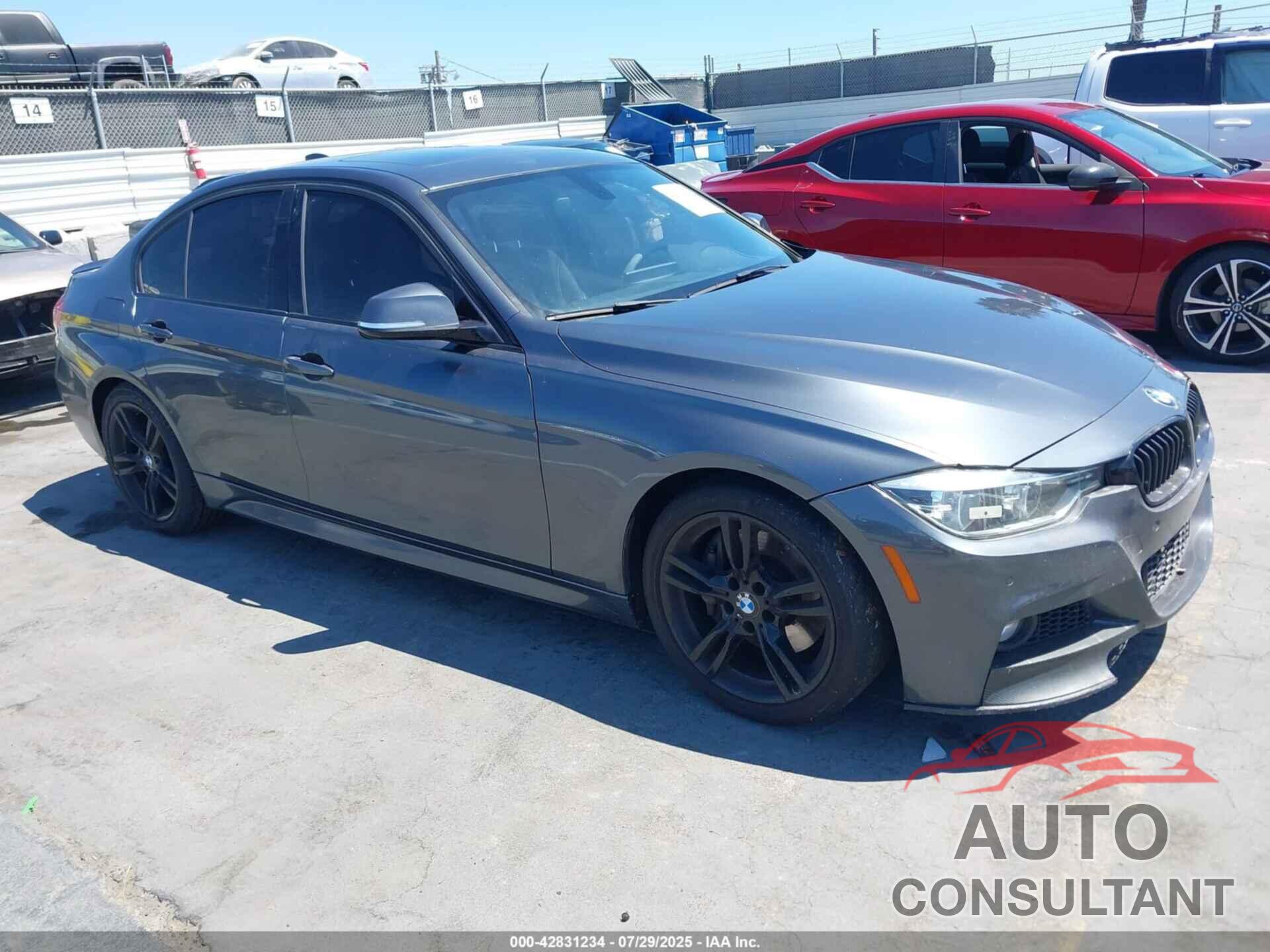 BMW 328I 2016 - WBA8E9G50GNT84303