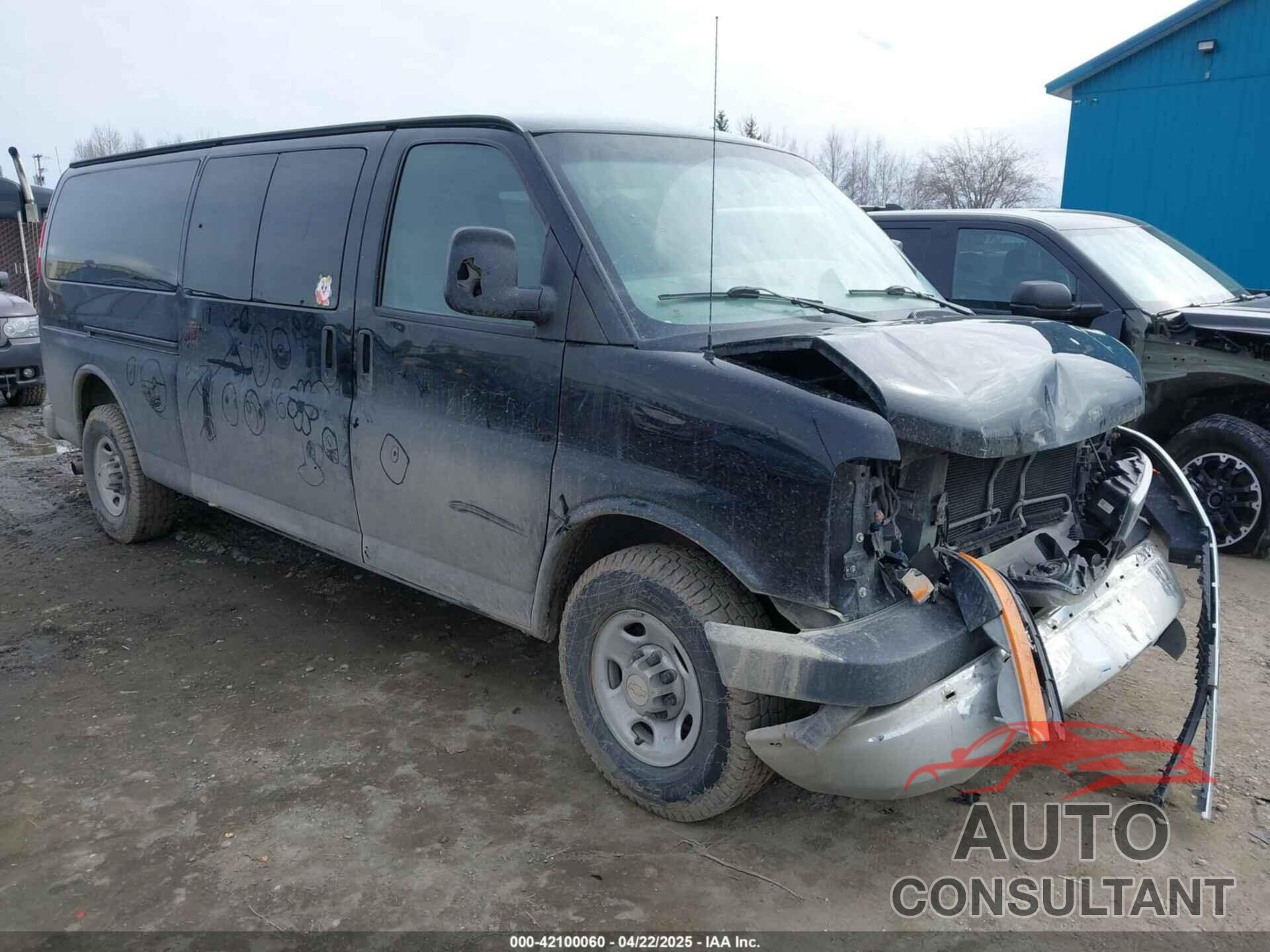 CHEVROLET EXPRESS 3500 2013 - 1GAZG1FAXD1172344