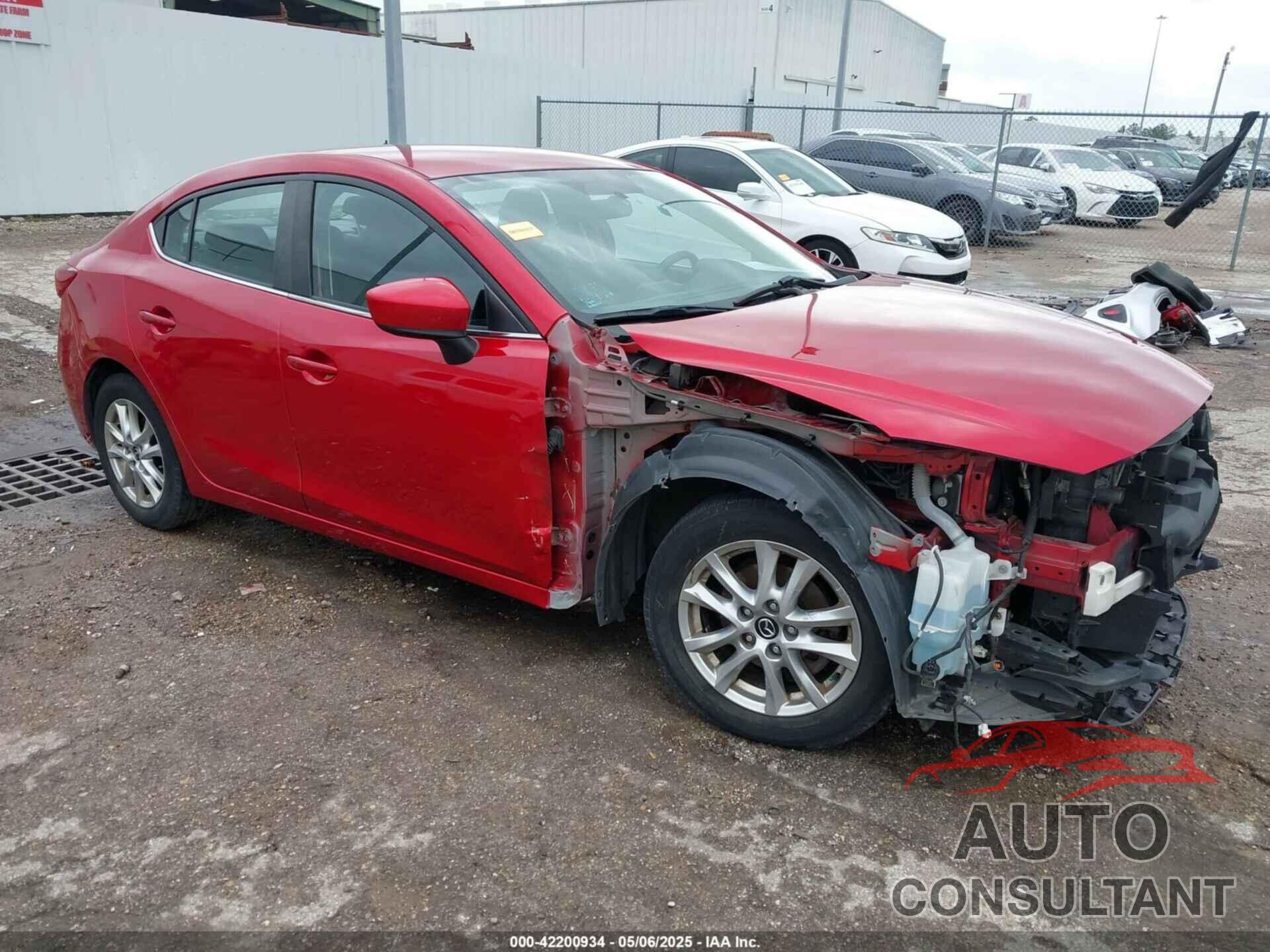 MAZDA MAZDA3 2014 - JM1BM1V75E1148848