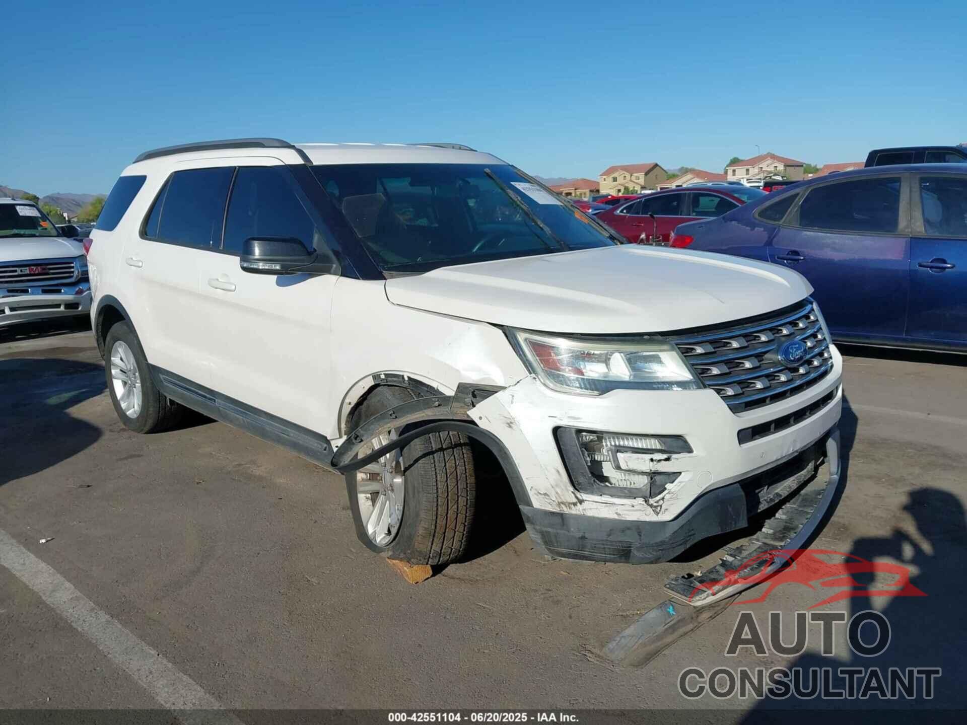 FORD EXPLORER 2017 - 1FM5K7D82HGB59173