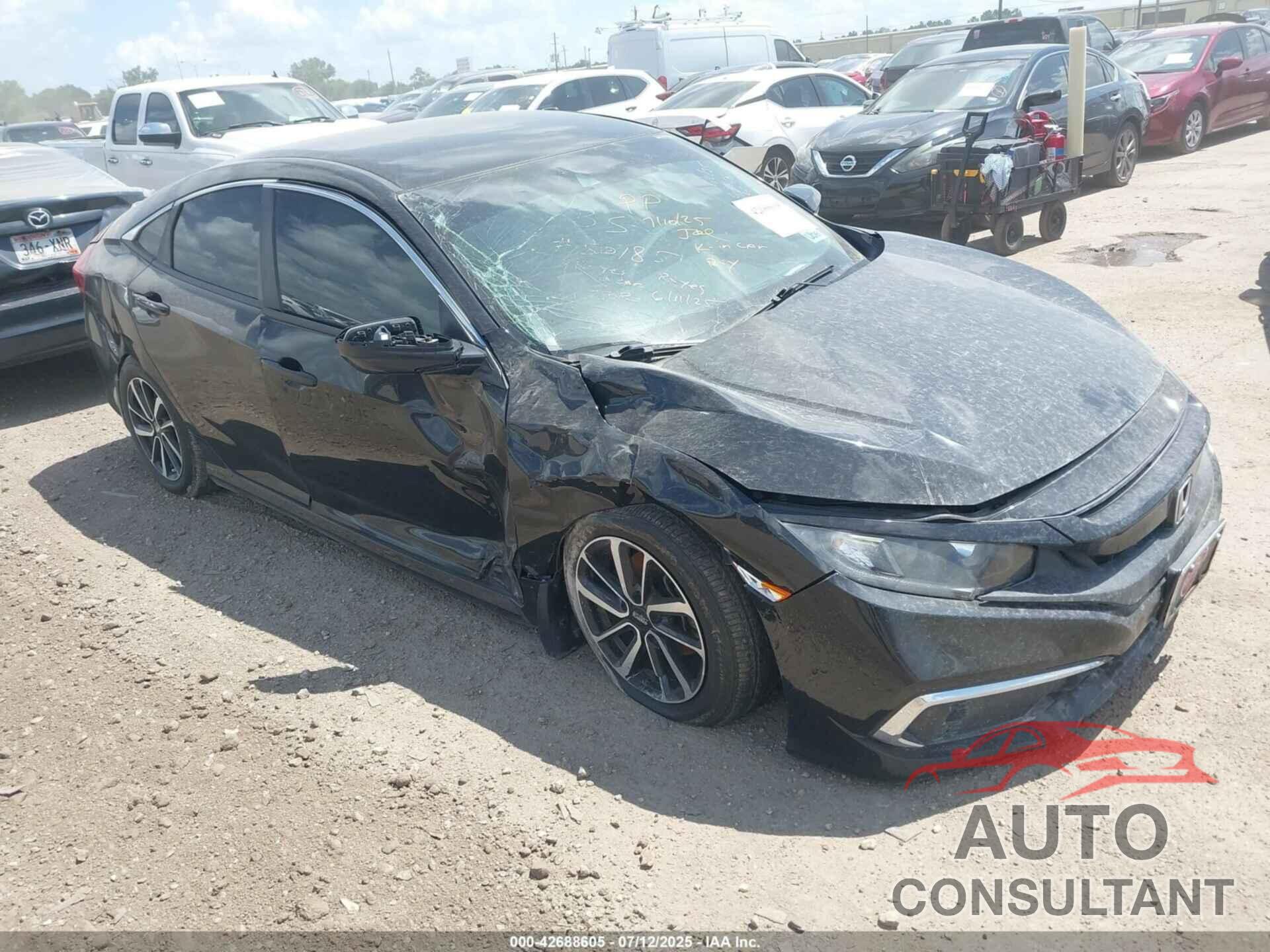 HONDA CIVIC 2020 - 2HGFC2F65LH601589