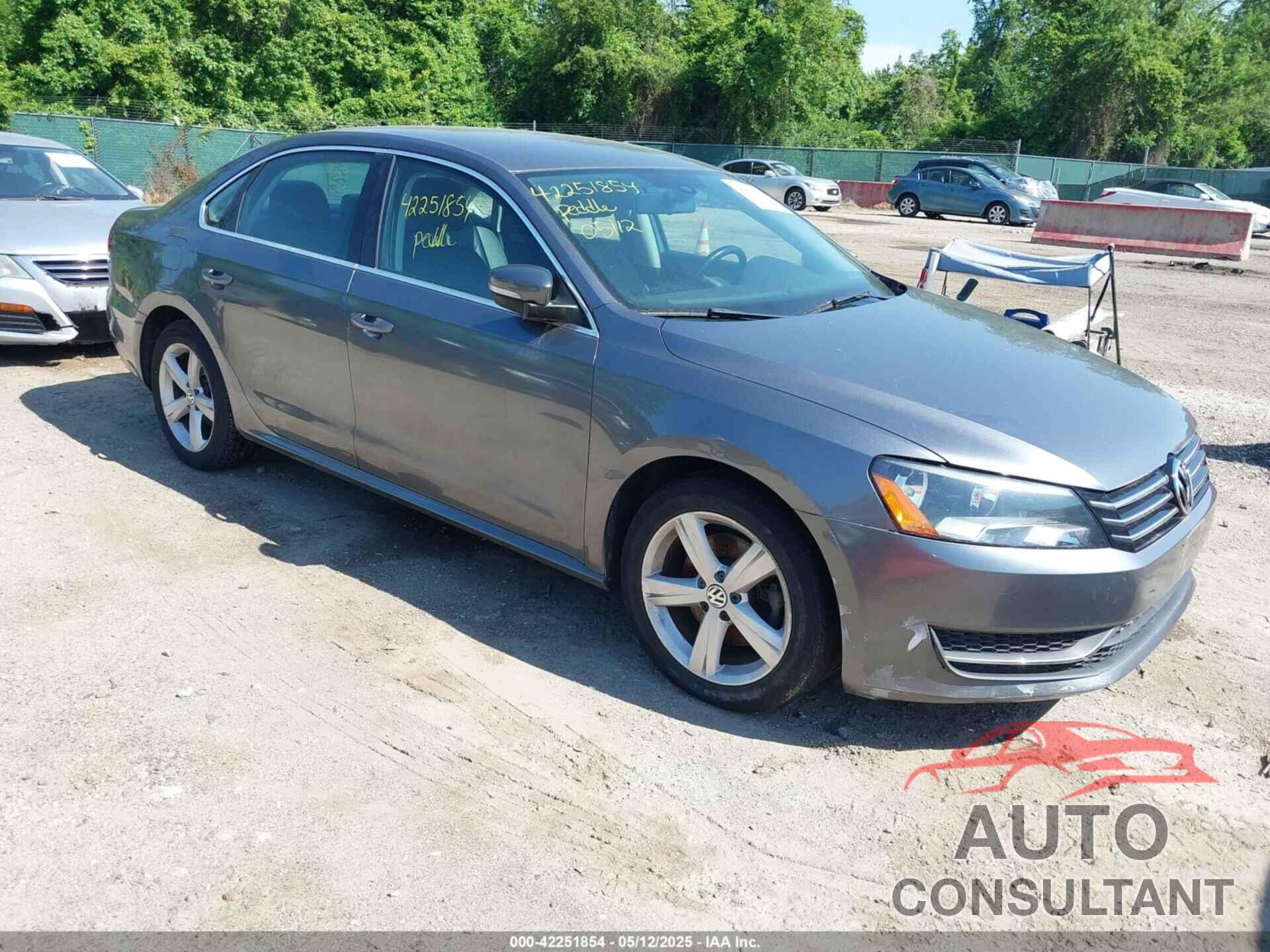 VOLKSWAGEN PASSAT 2015 - 1VWBT7A31FC023874