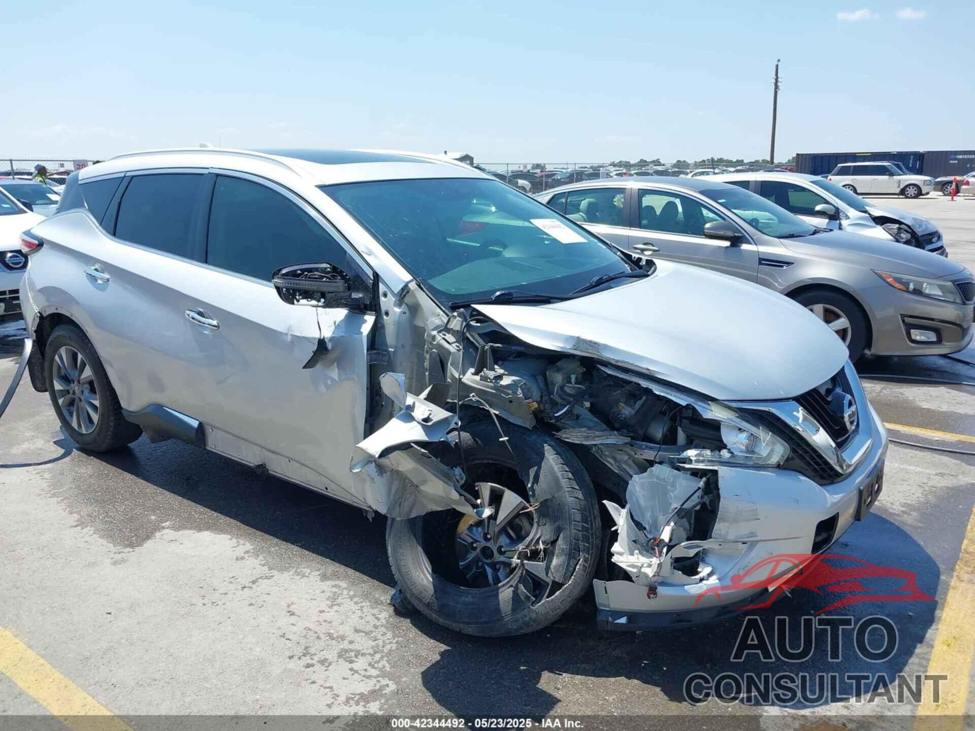 NISSAN MURANO 2016 - 5N1AZ2MG3GN160539