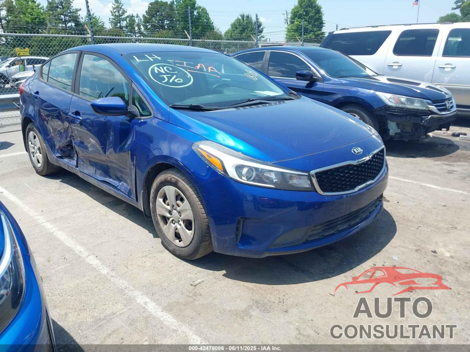 KIA FORTE 2017 - 3KPFK4A70HE081818