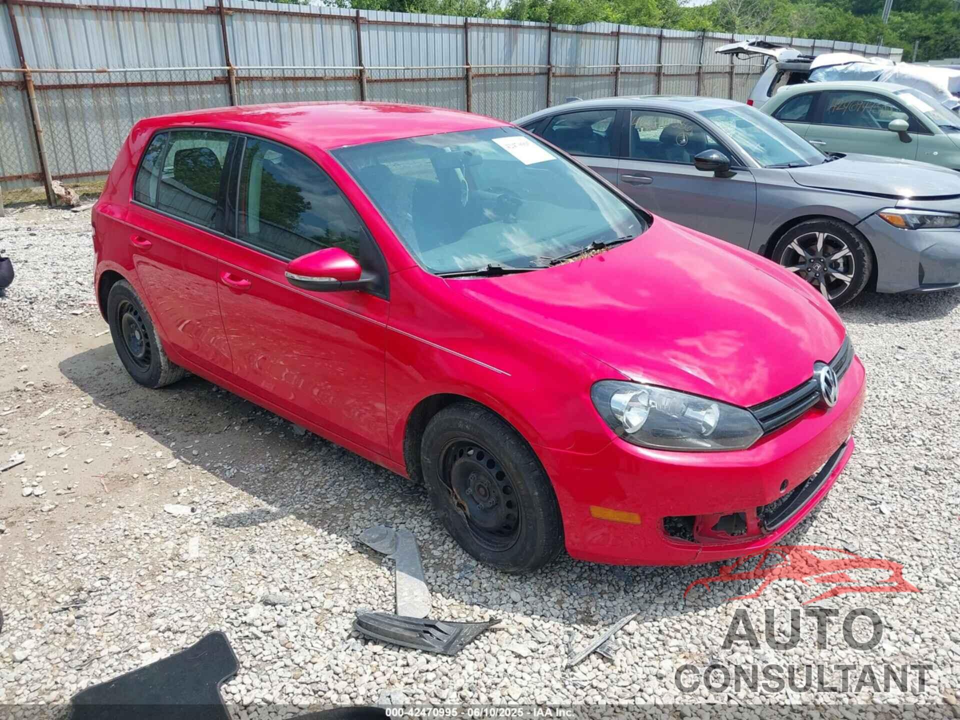 VOLKSWAGEN GOLF 2013 - WVWDB7AJXDW141284