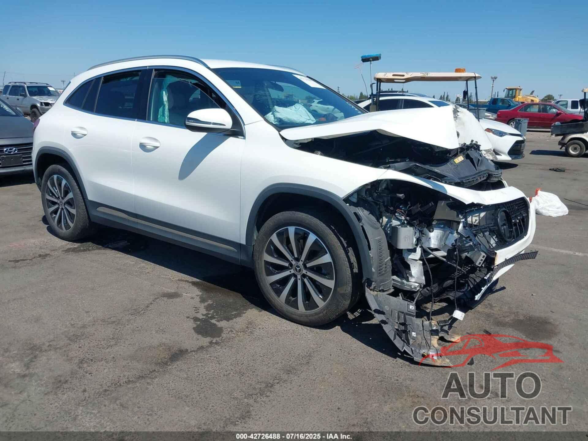 MERCEDES-BENZ GLA 250 2022 - W1N4N4HBXNJ416728