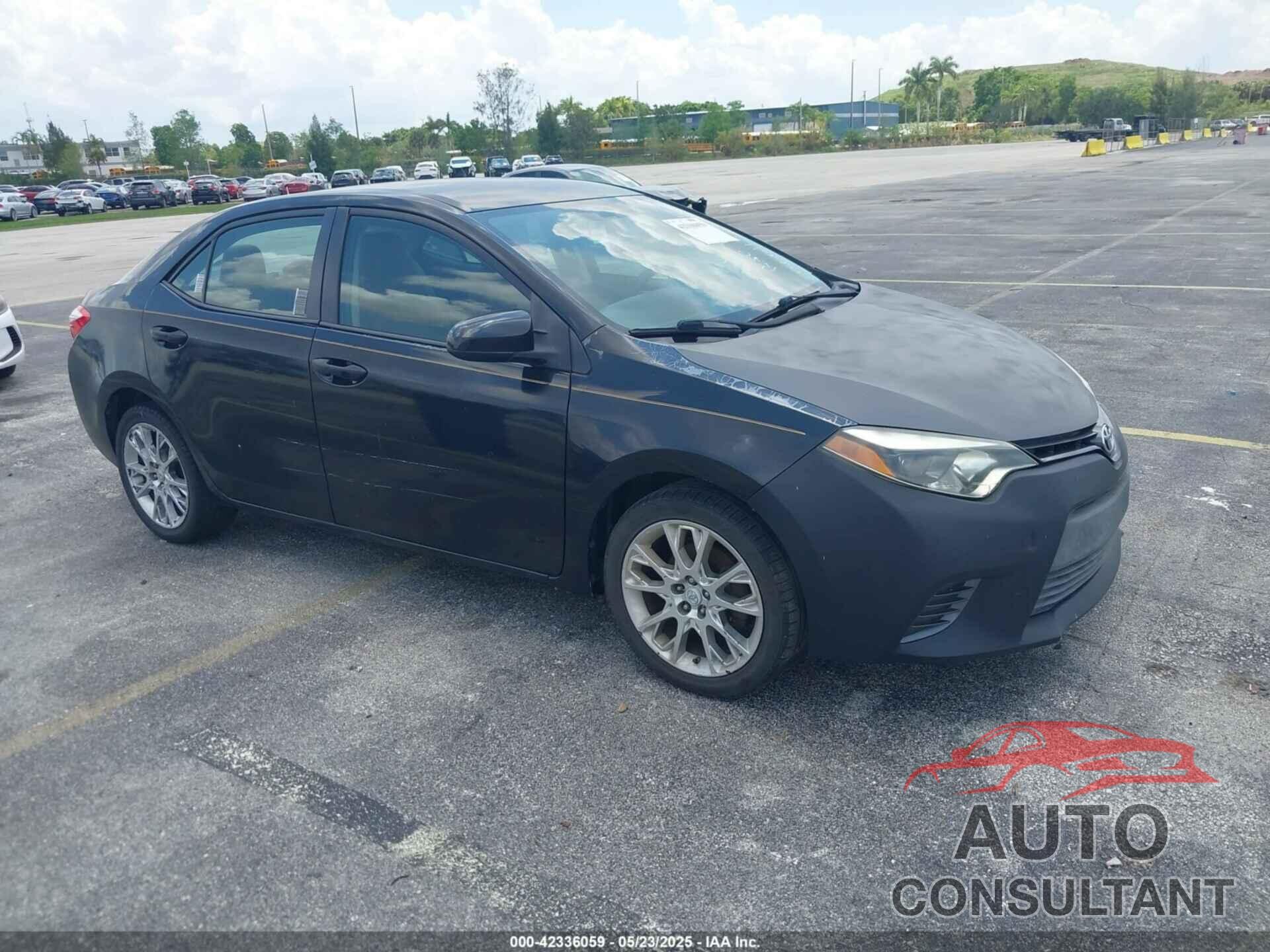 TOYOTA COROLLA 2015 - 2T1BURHE1FC360118