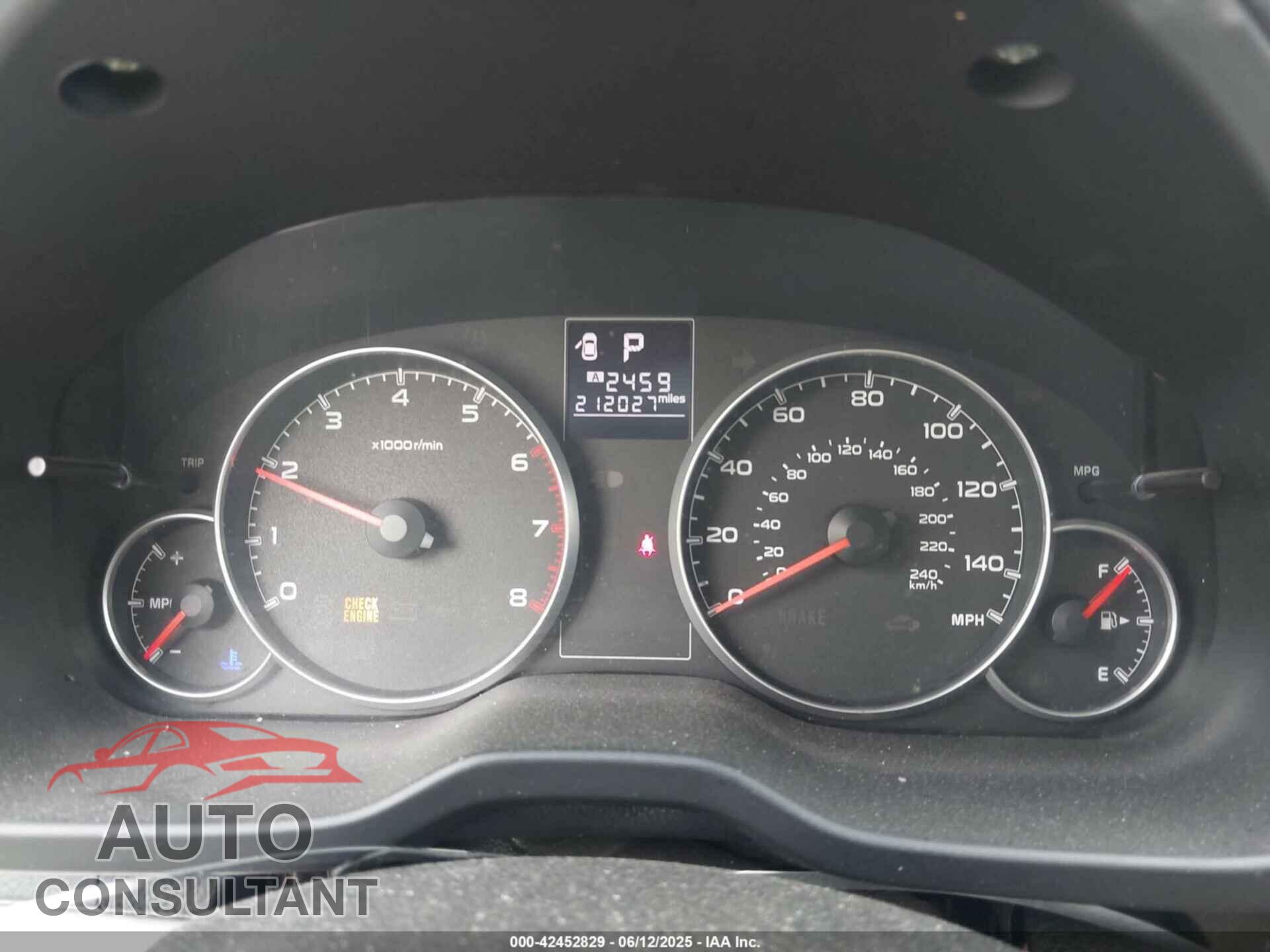 SUBARU OUTBACK 2014 - 4S4BRCDC4E3300064