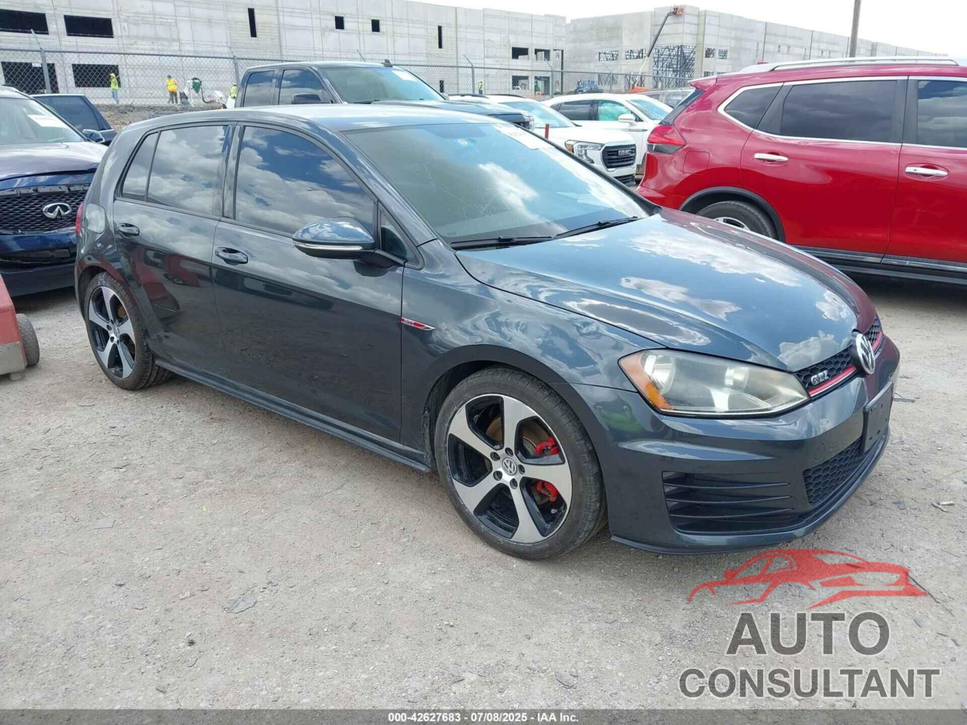 VOLKSWAGEN GOLF GTI 2017 - 3VW4T7AUXHM029529