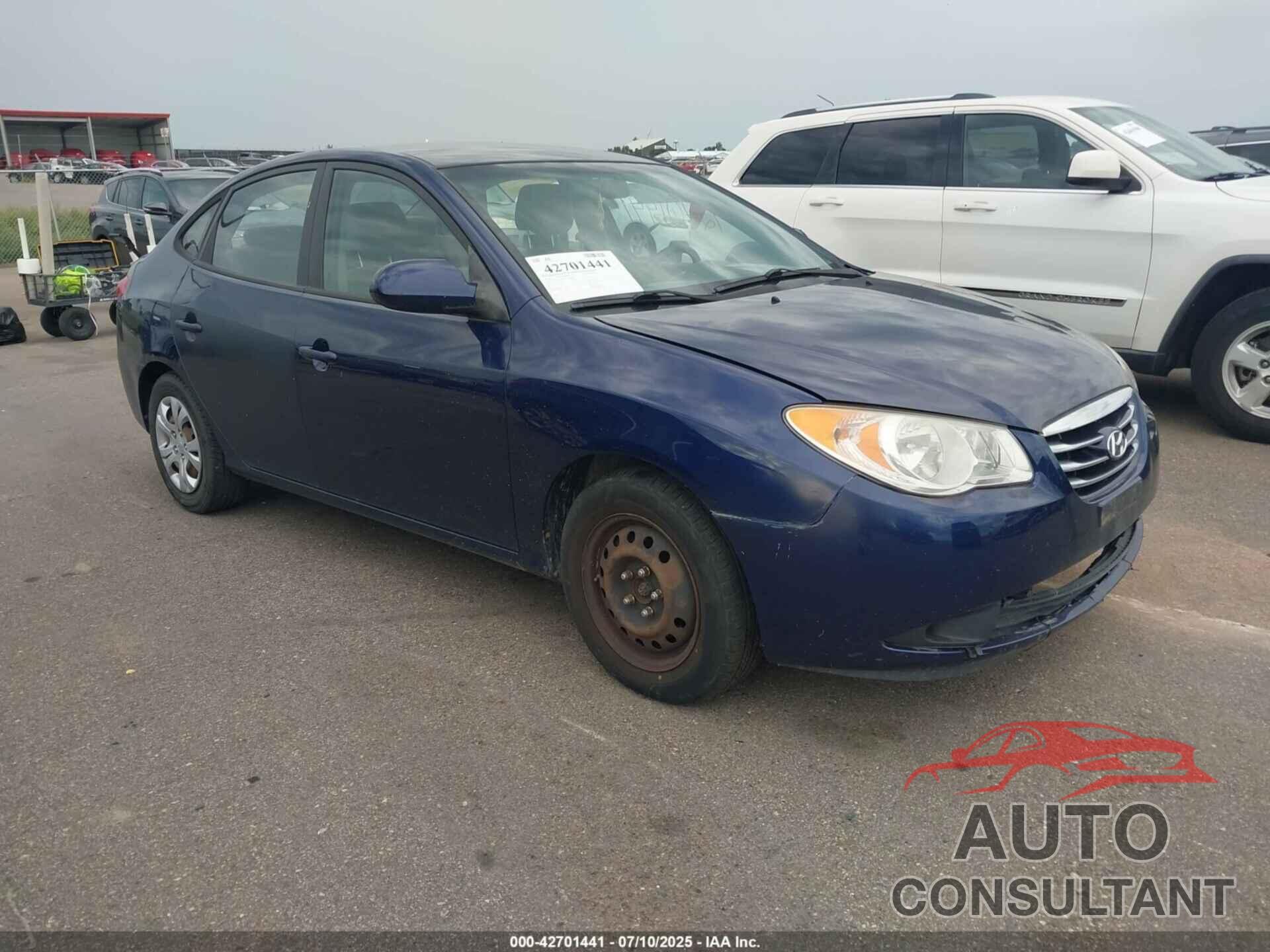 HYUNDAI ELANTRA 2010 - KMHDU4ADXAU889569