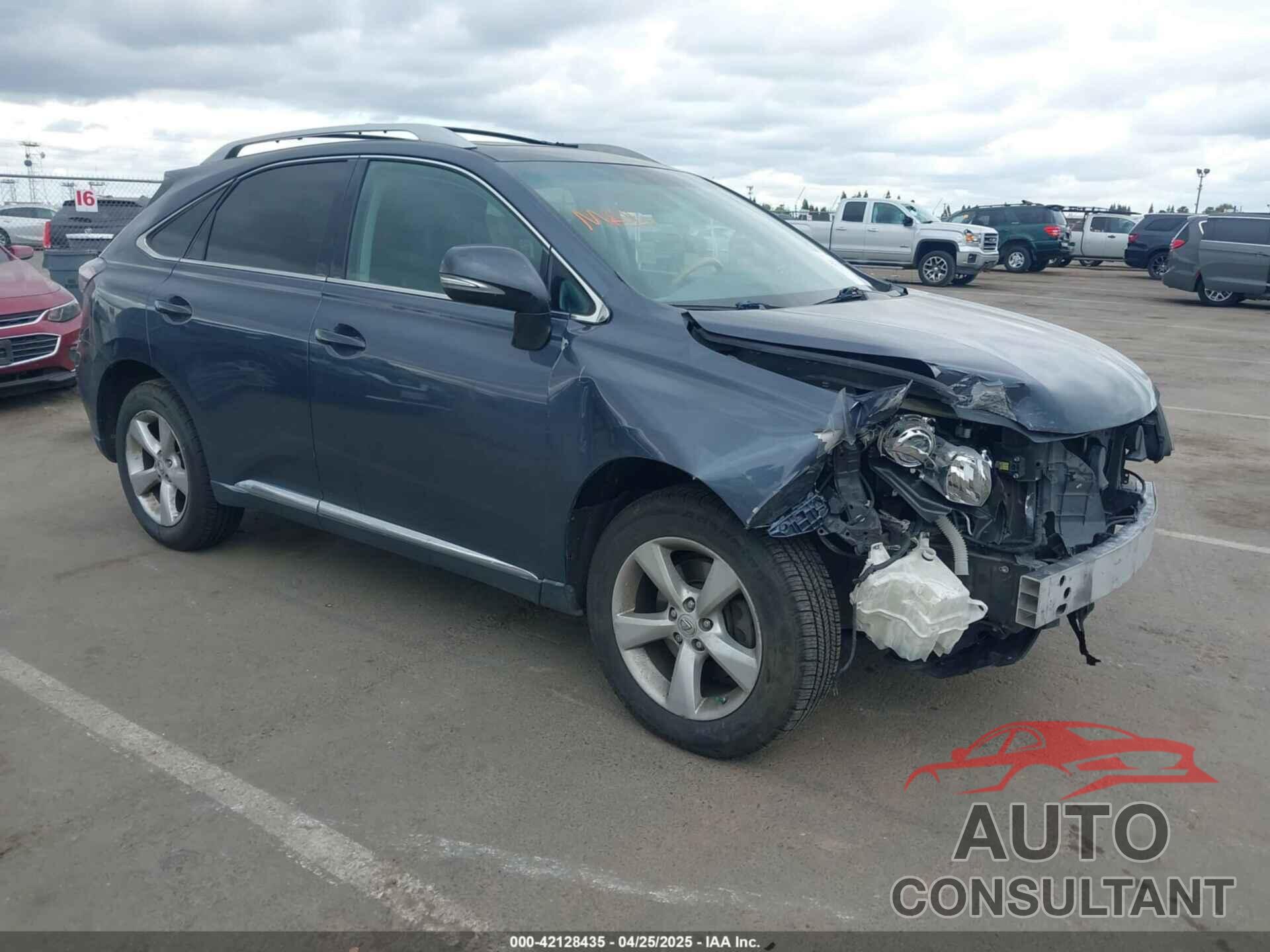 LEXUS RX 350 2010 - 2T2ZK1BA2AC012215