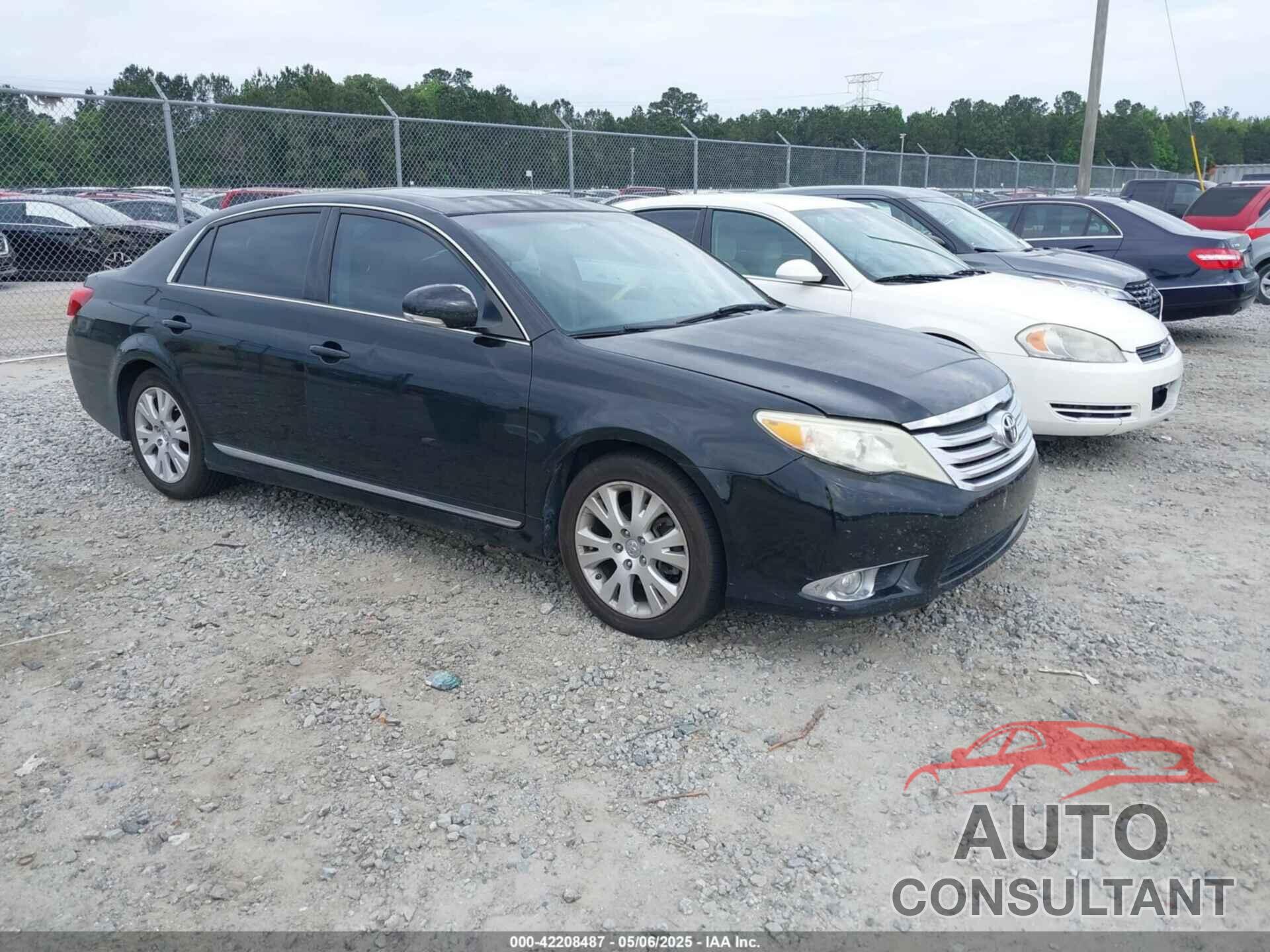TOYOTA AVALON 2011 - 4T1BK3DB3BU404935