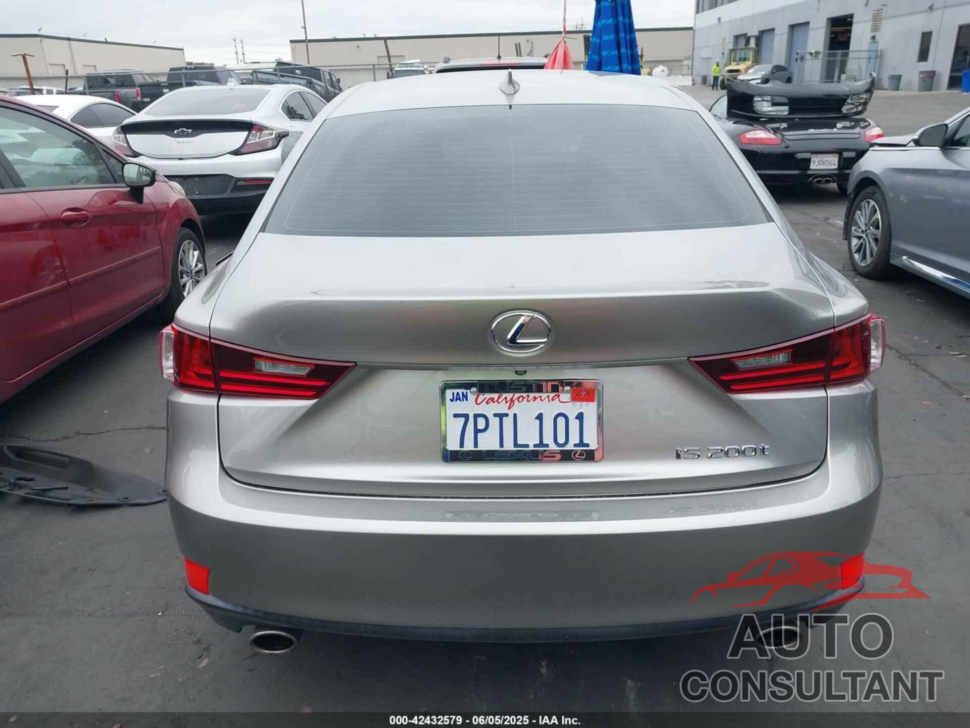 LEXUS IS 200T 2016 - JTHBA1D2XG5007623