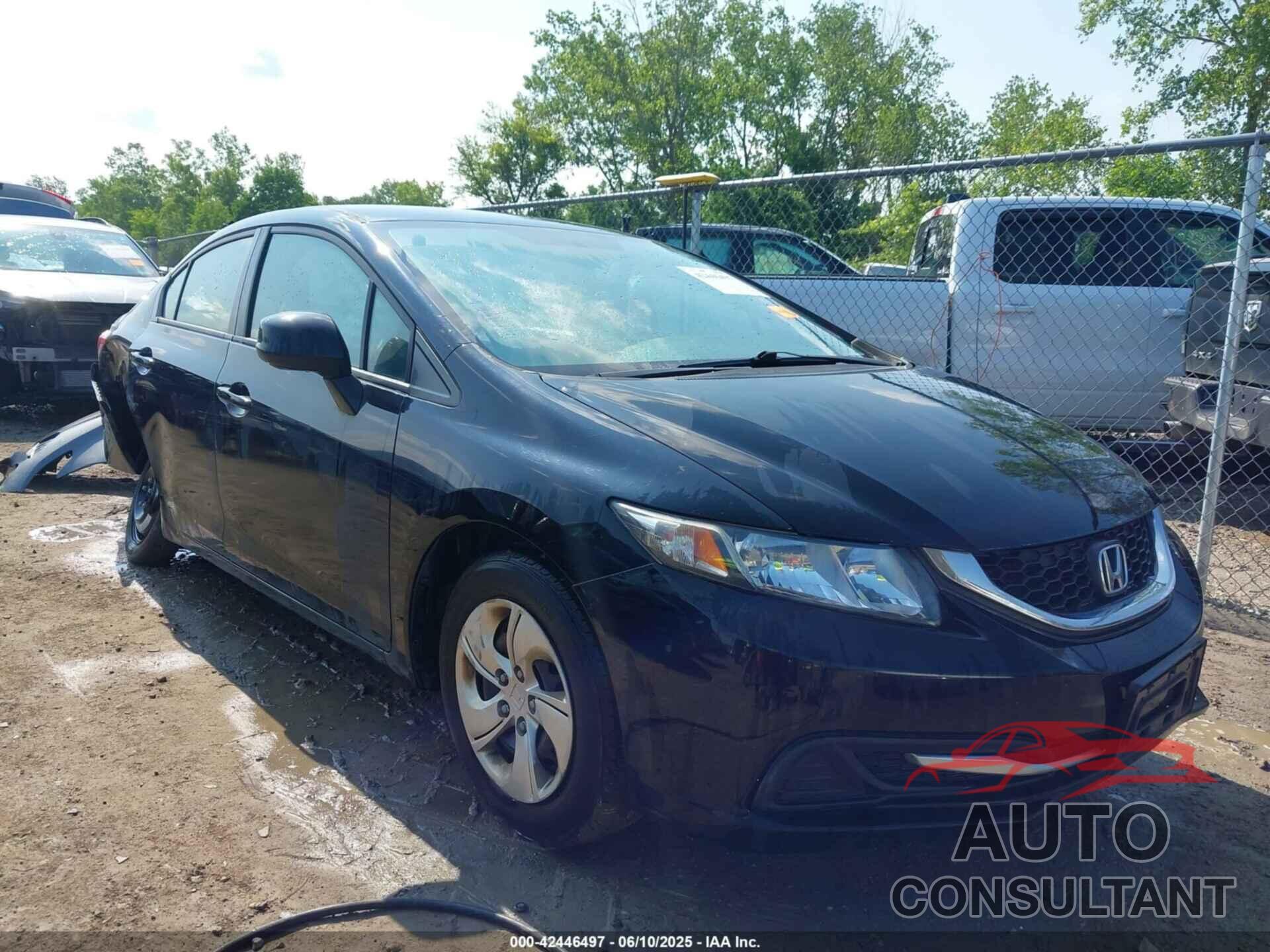 HONDA CIVIC 2013 - 19XFB2F51DE081459