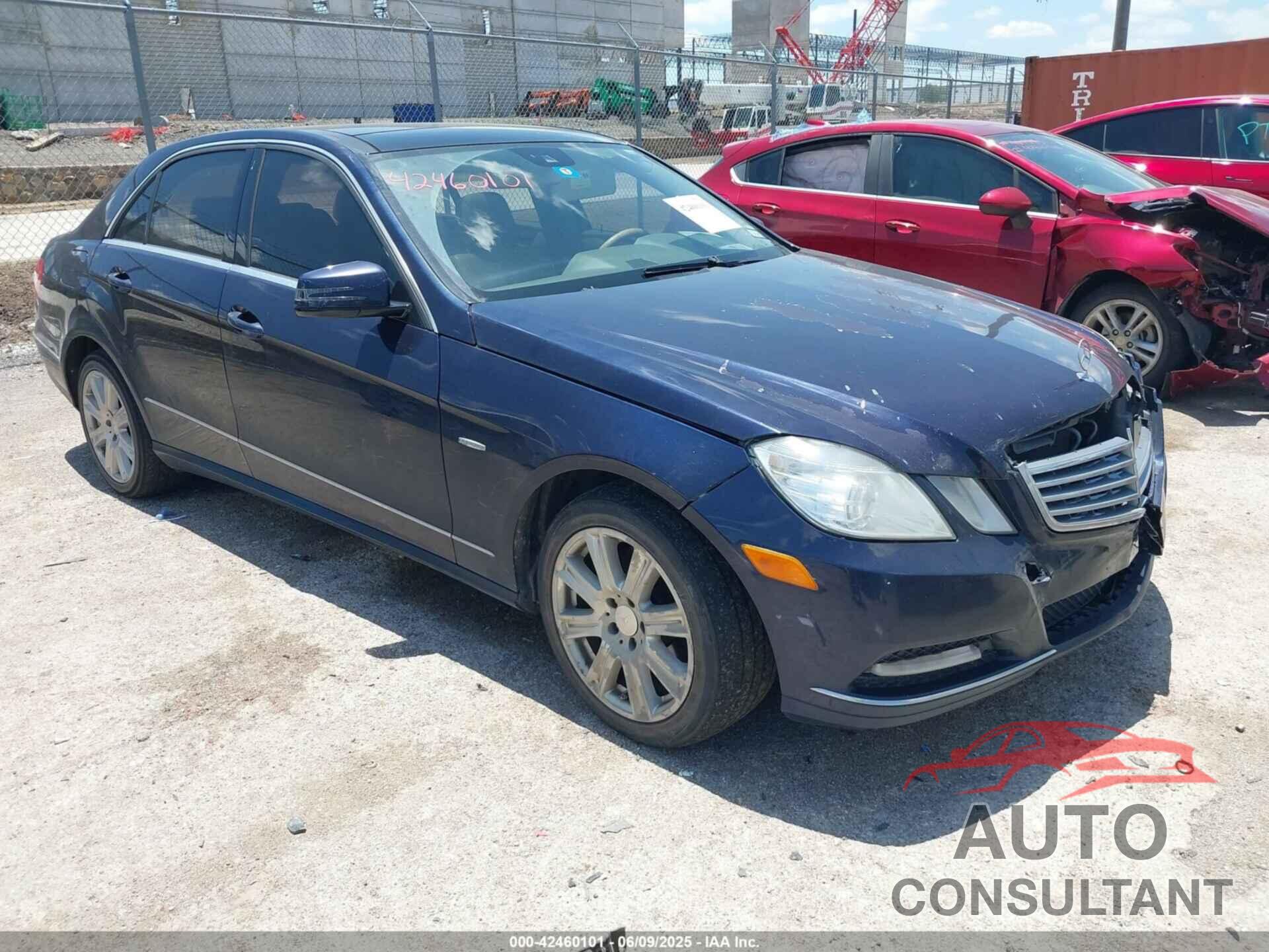 MERCEDES-BENZ E 350 2012 - WDDHF8JB9CA609169