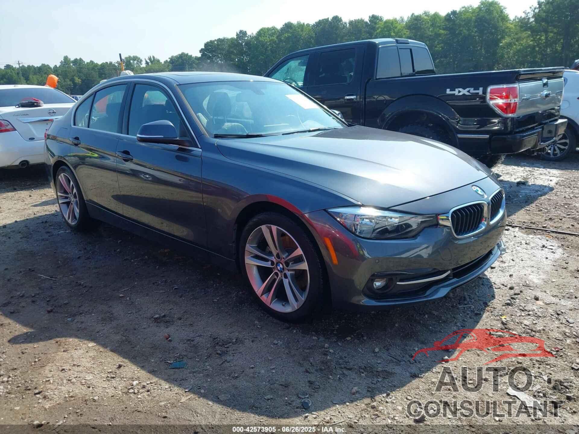 BMW 330I 2017 - WBA8B9G54HNU09617