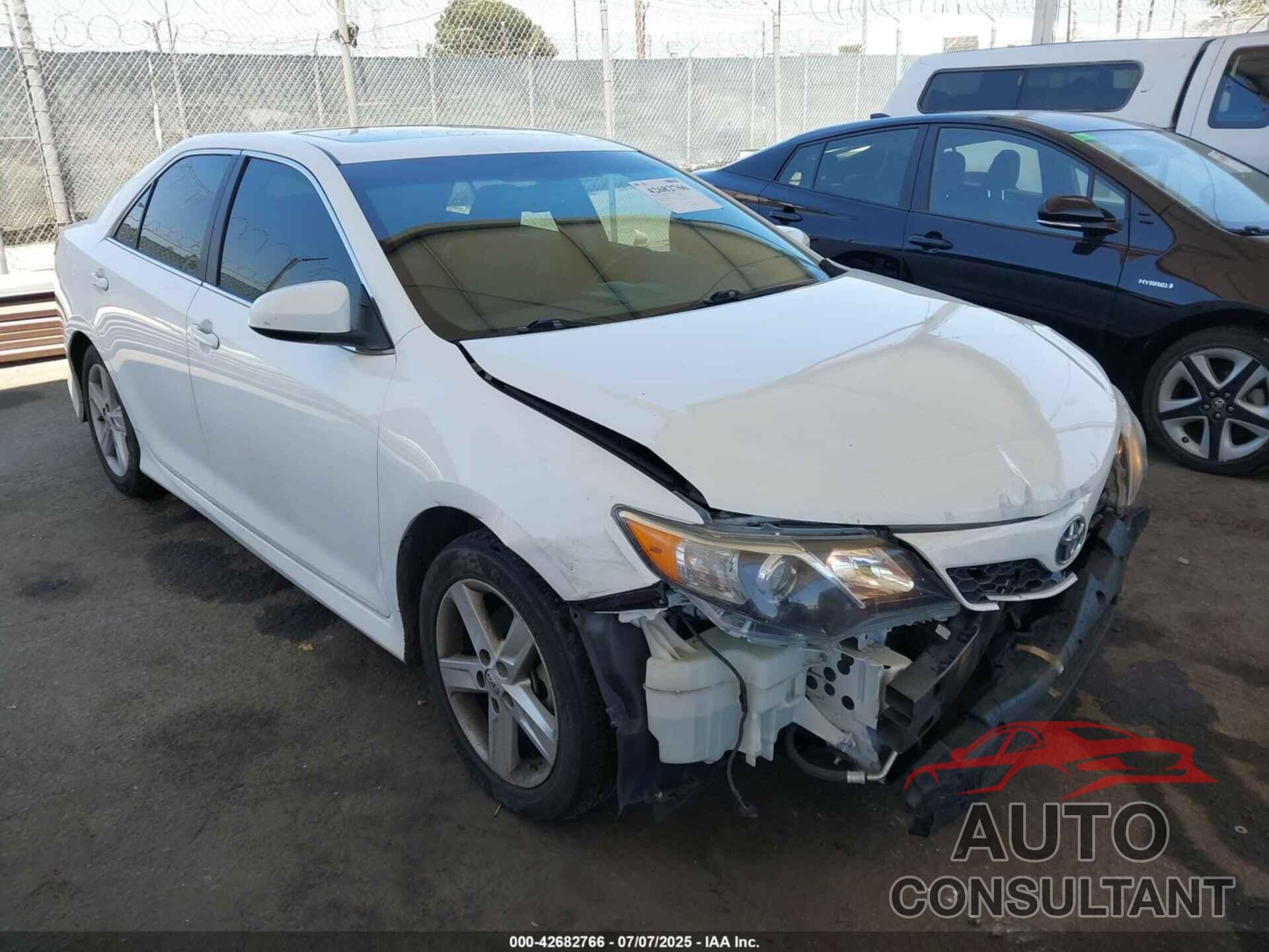 TOYOTA CAMRY 2013 - 4T1BF1FK0DU711973