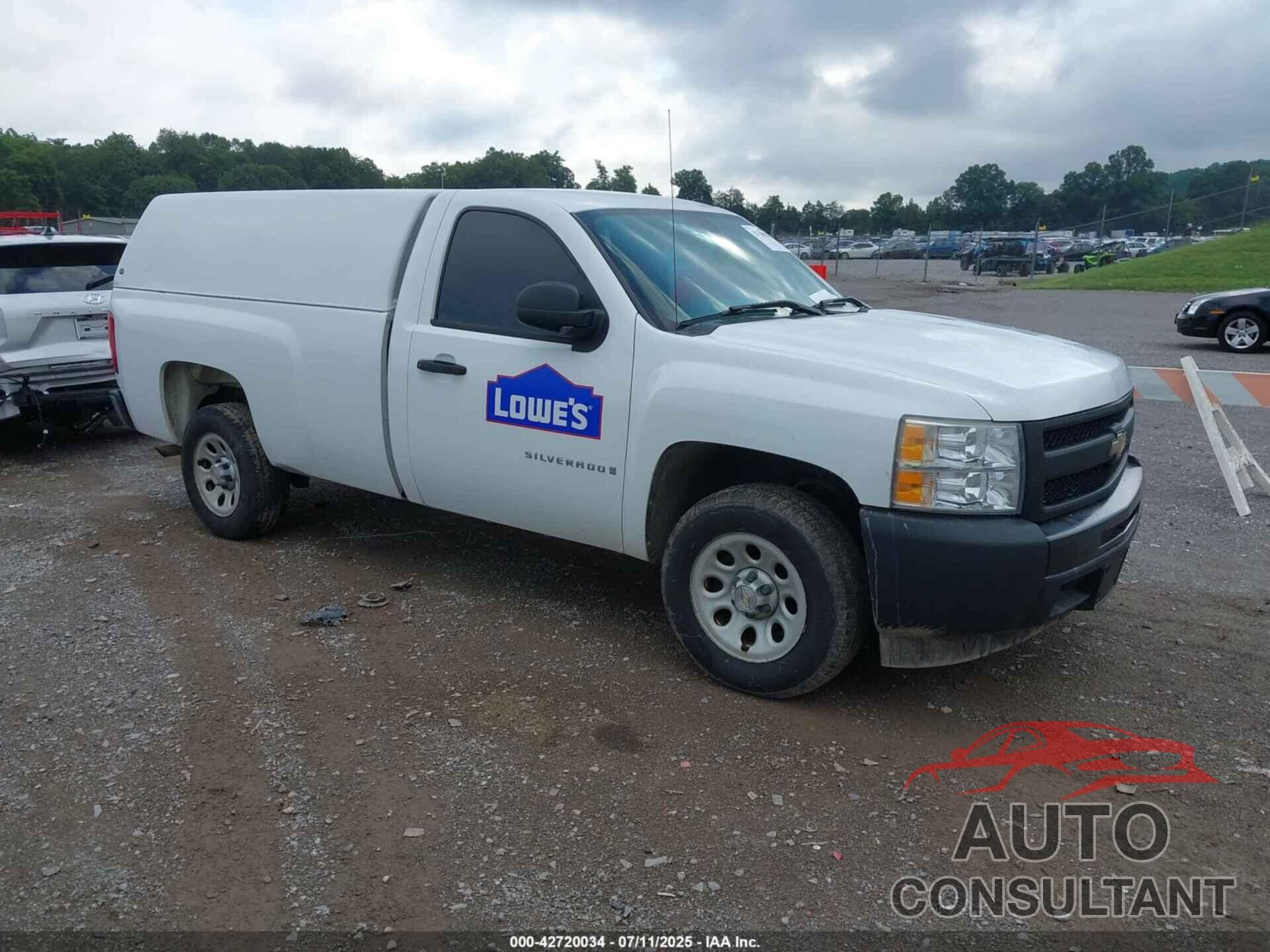 CHEVROLET SILVERADO 1500 2009 - 1GCEC14X49Z139311