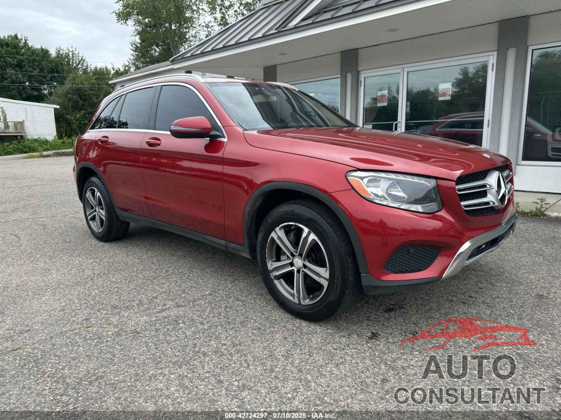MERCEDES-BENZ GLC 2016 - WDC0G4JB8GF010523