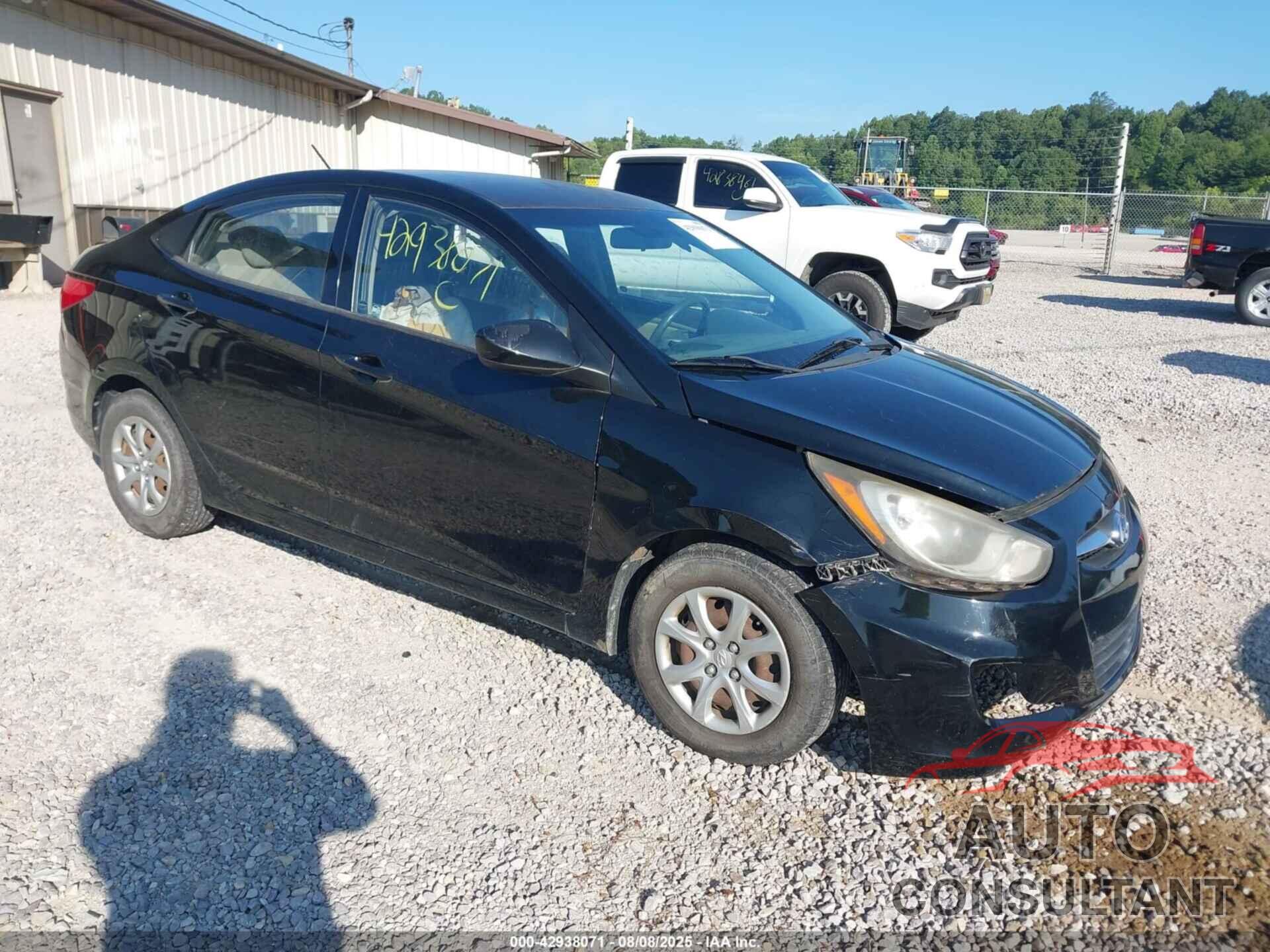 HYUNDAI ACCENT 2012 - KMHCT4AE9CU142426
