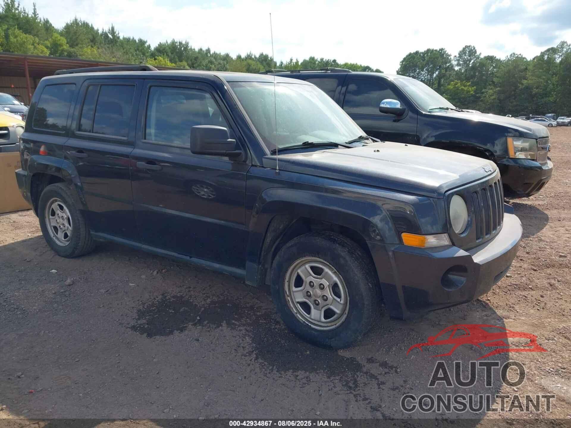 JEEP PATRIOT 2009 - 1J4FT28B89D208517