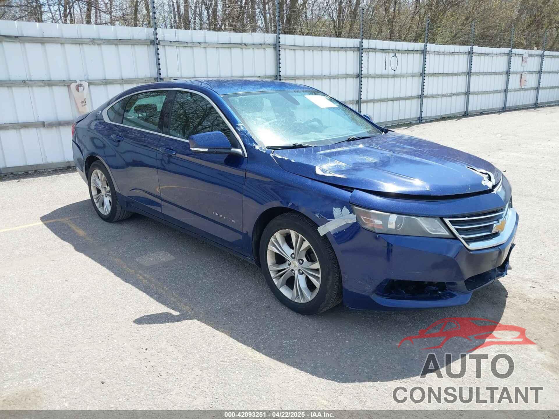 CHEVROLET IMPALA 2014 - 1G1115SL8EU158861