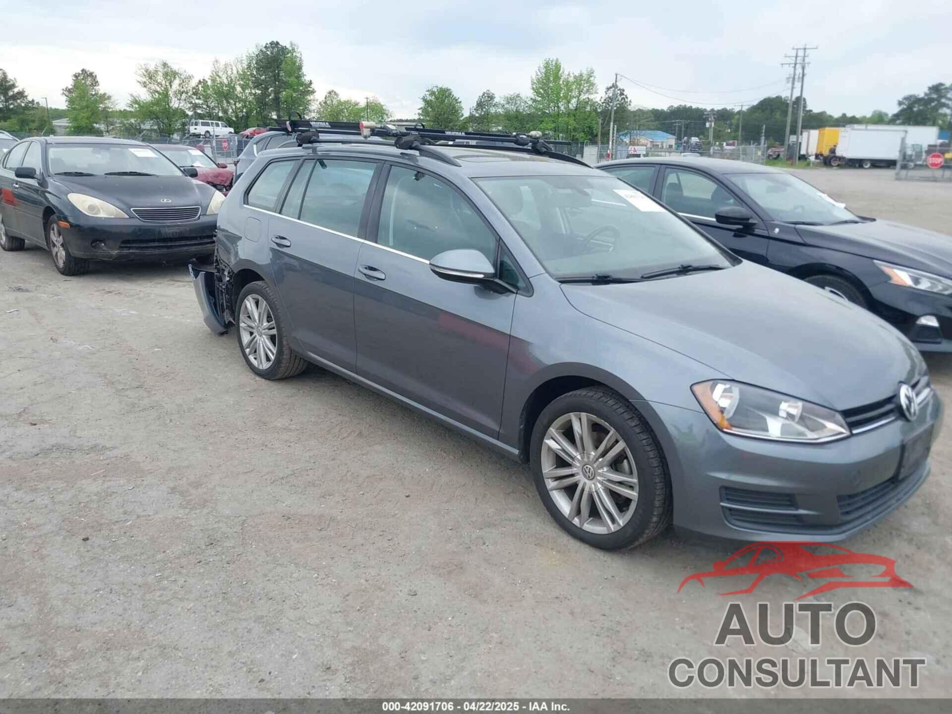VOLKSWAGEN GOLF SPORTWAGEN 2016 - 3VWC17AU6GM523936