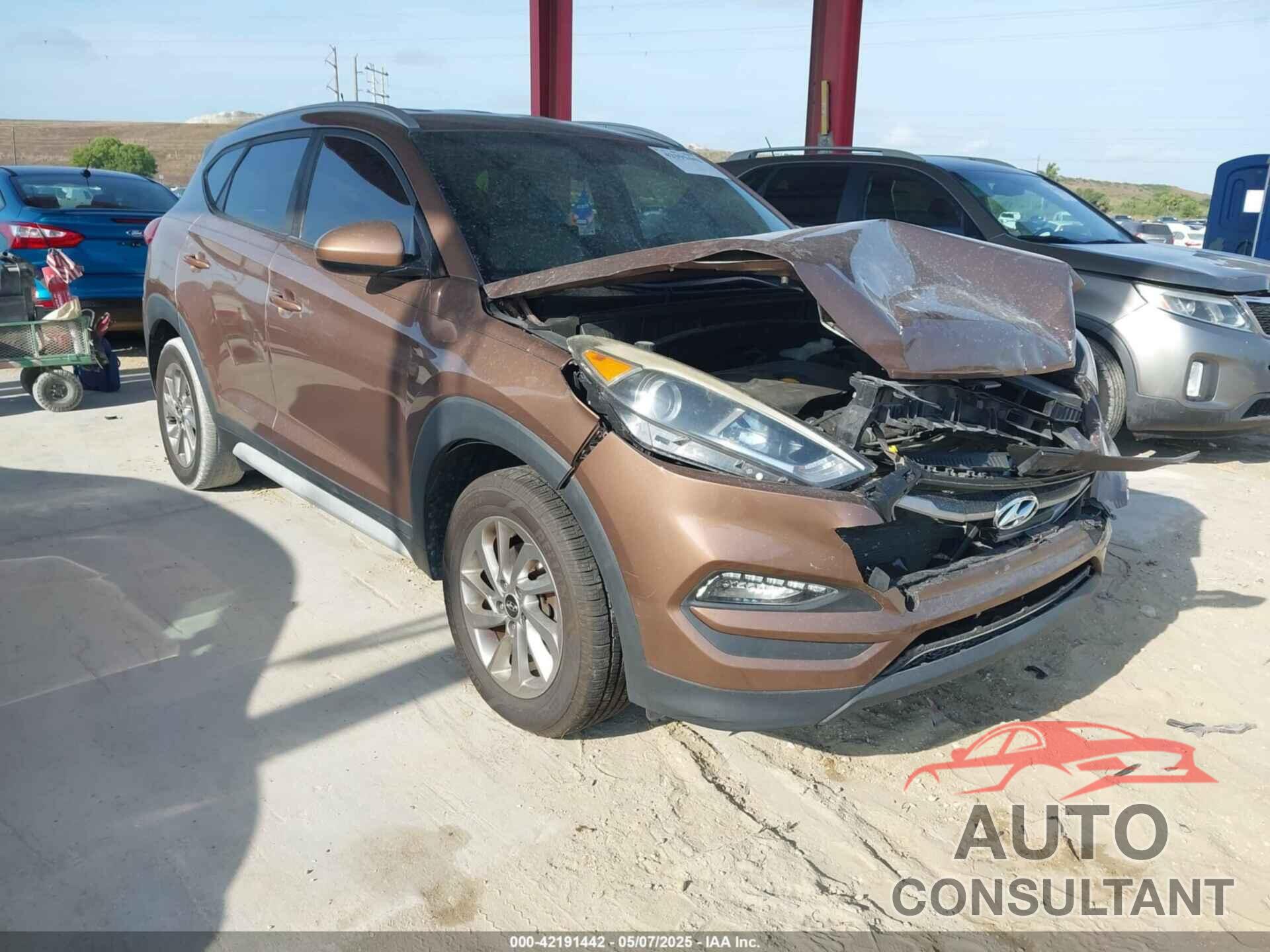 HYUNDAI TUCSON 2017 - KM8J33A46HU489597