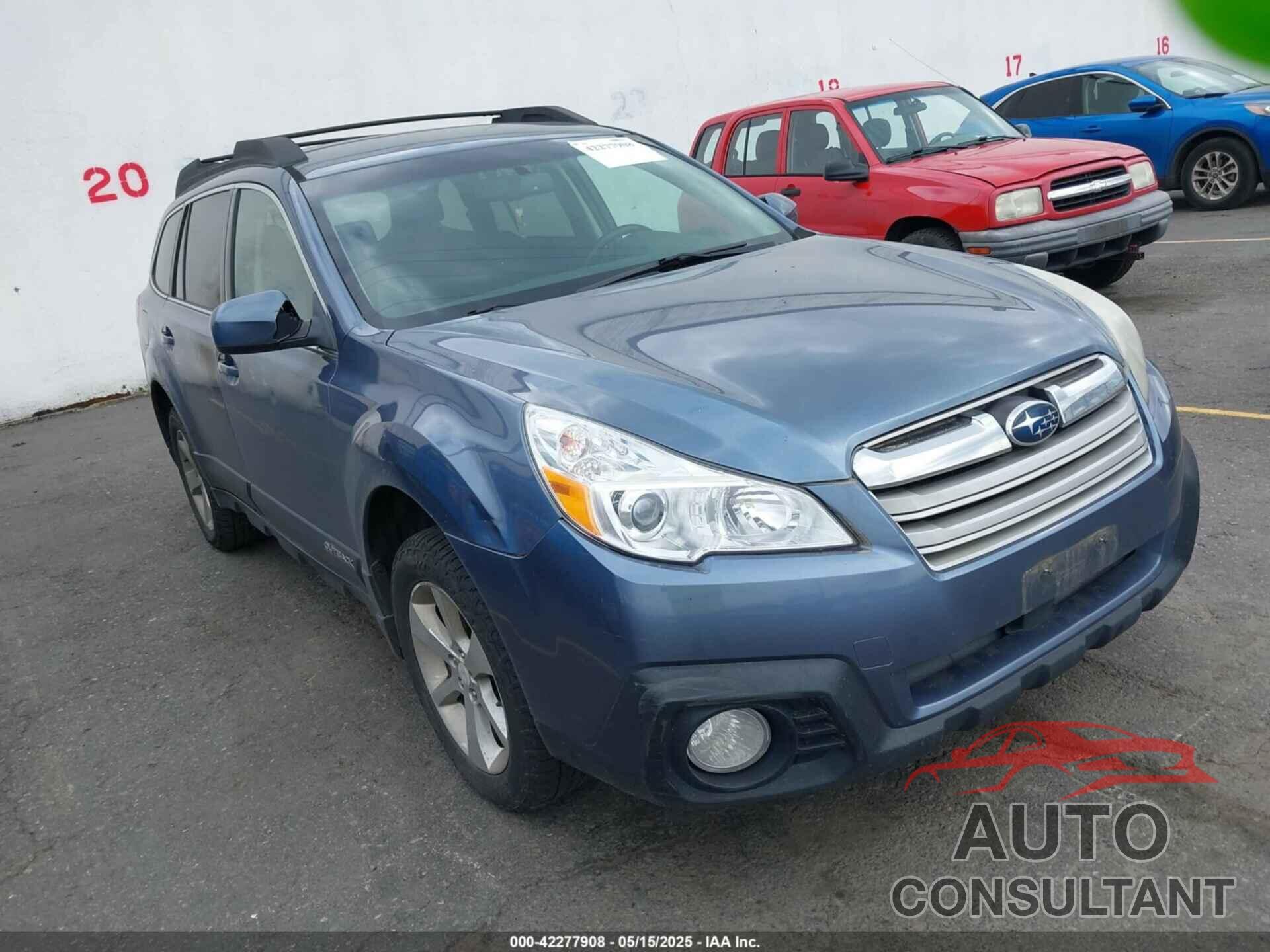 SUBARU OUTBACK 2013 - 4S4BRBBC0D3301529