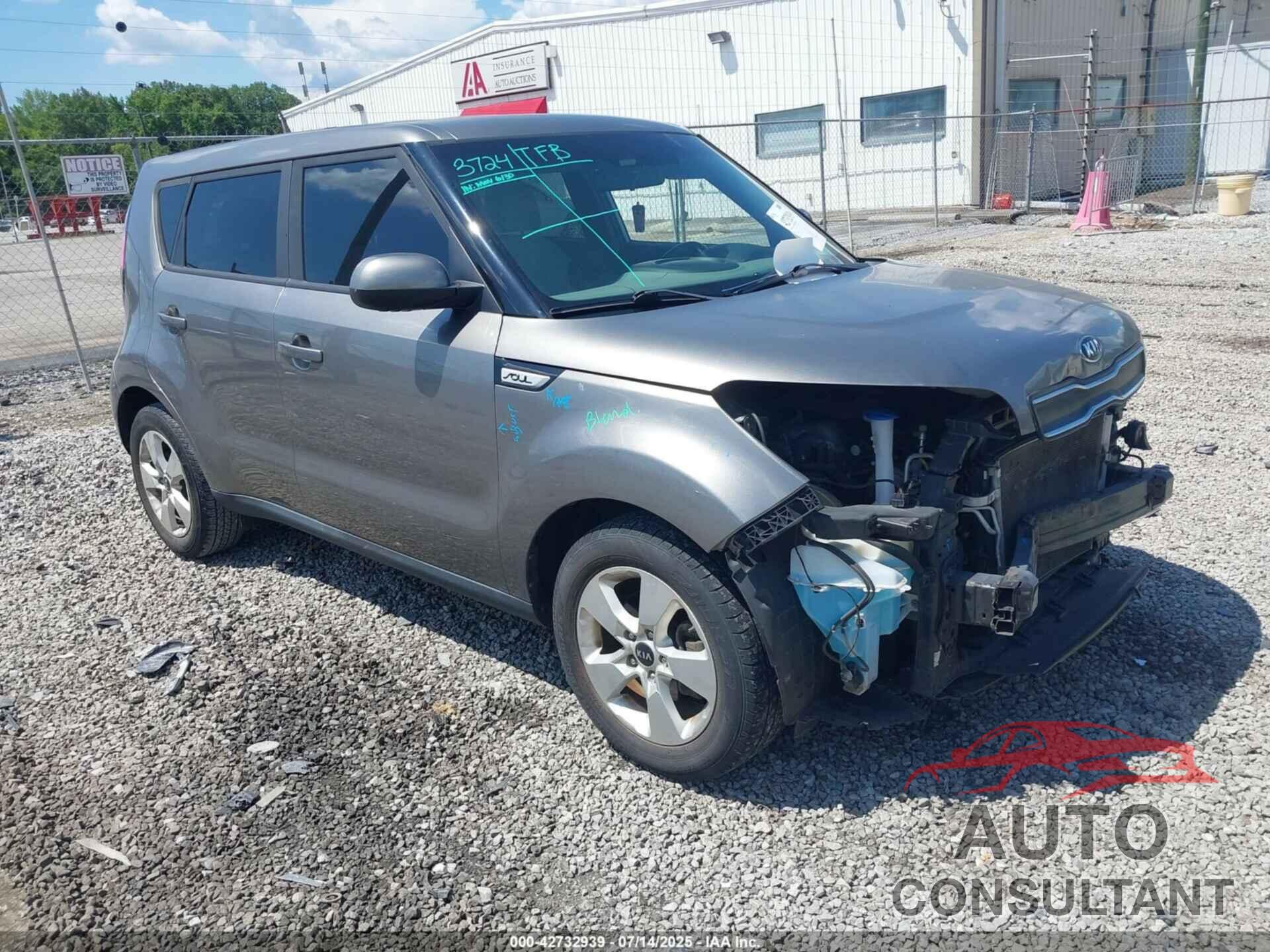 KIA SOUL 2018 - KNDJN2A23J7623283