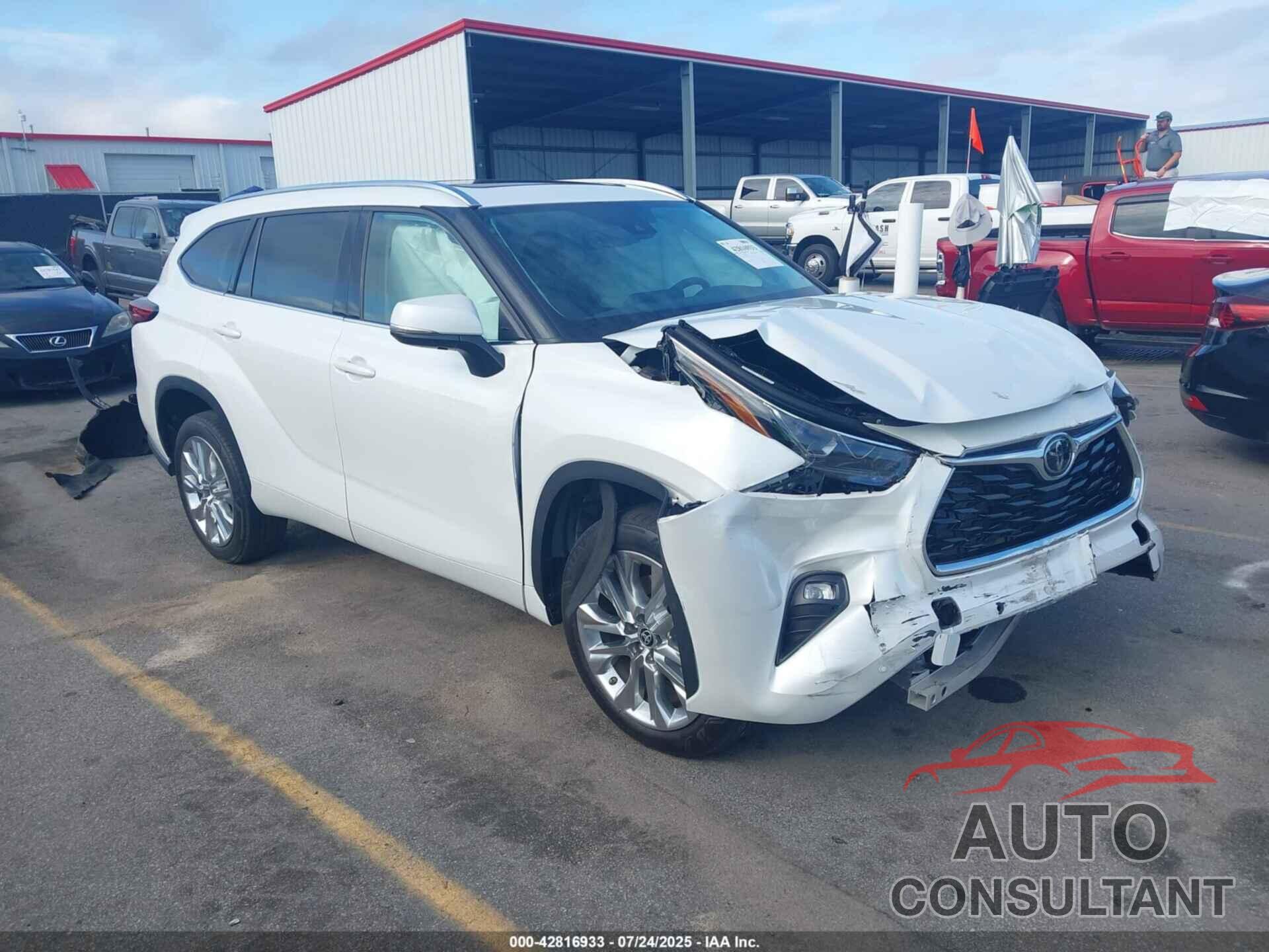 TOYOTA HIGHLANDER 2022 - 5TDYZRAH6NS138146