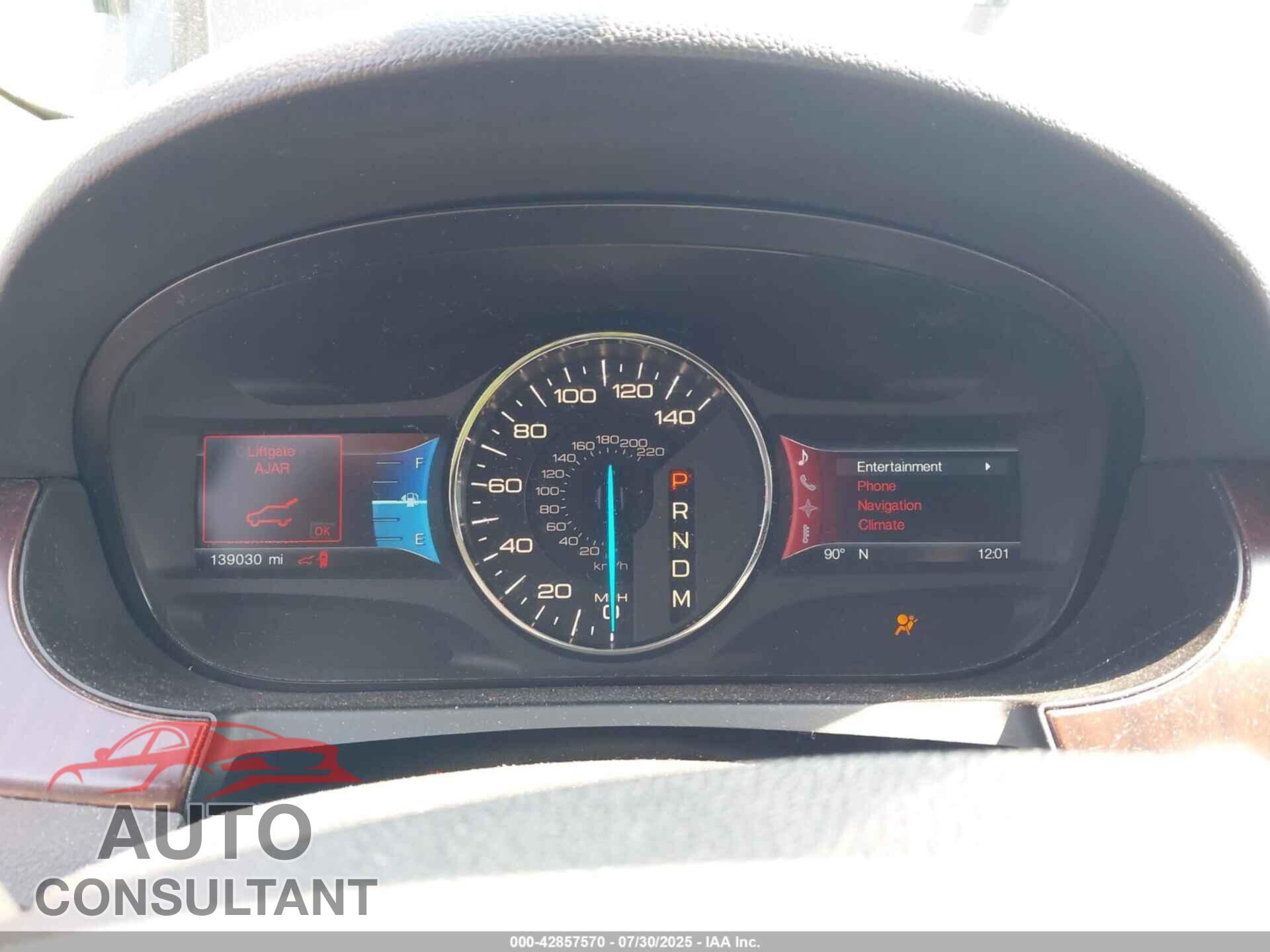 FORD EDGE 2012 - 2FMDK4KC3CBA68740