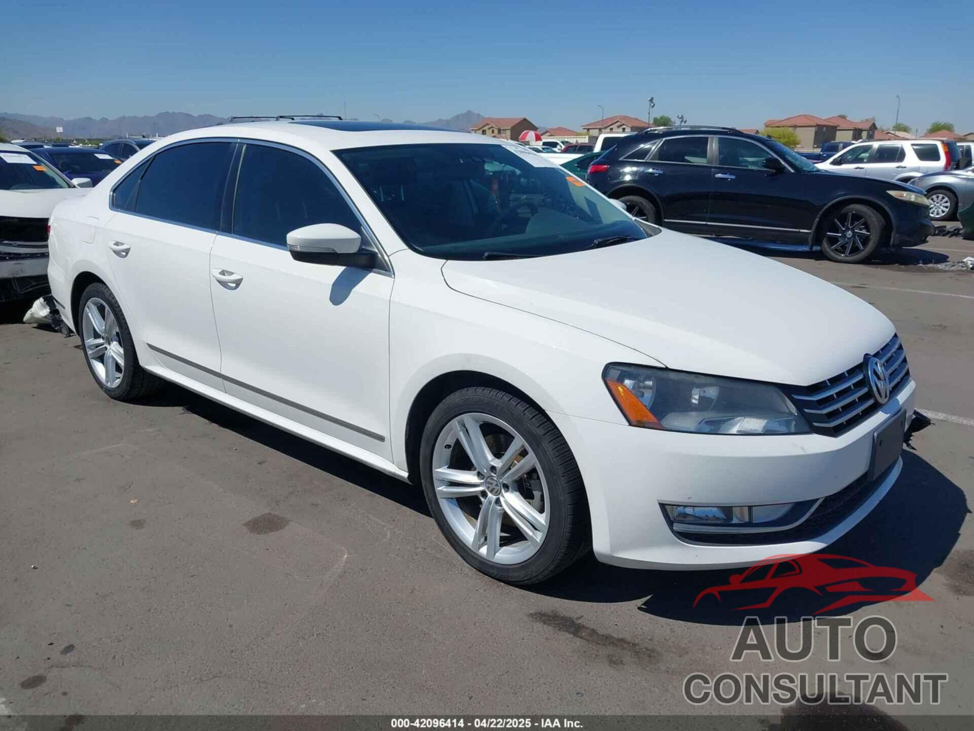 VOLKSWAGEN PASSAT 2014 - 1VWCN7A37EC037369