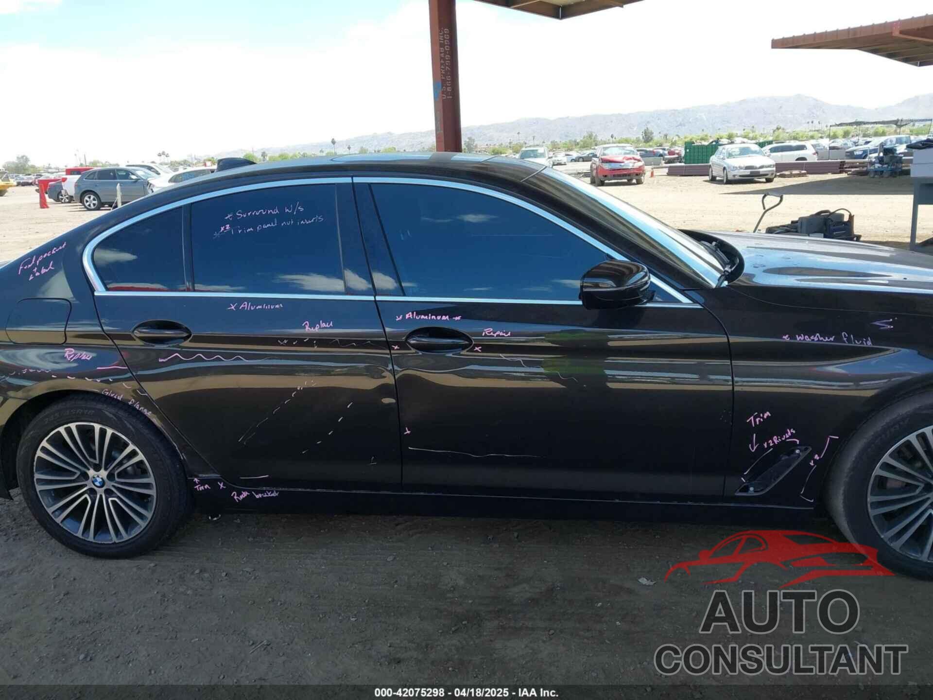 BMW 530I 2019 - WBAJA5C52KWW20562