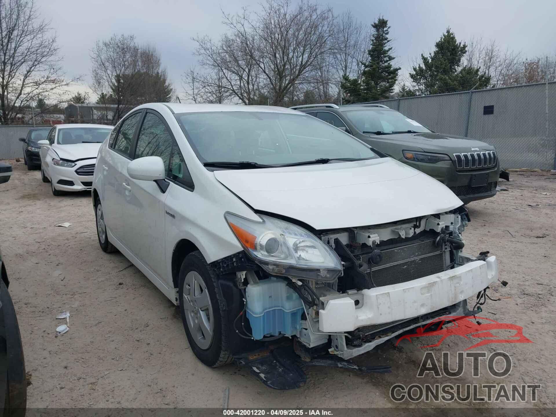 TOYOTA PRIUS 2011 - JTDKN3DU4B0320191
