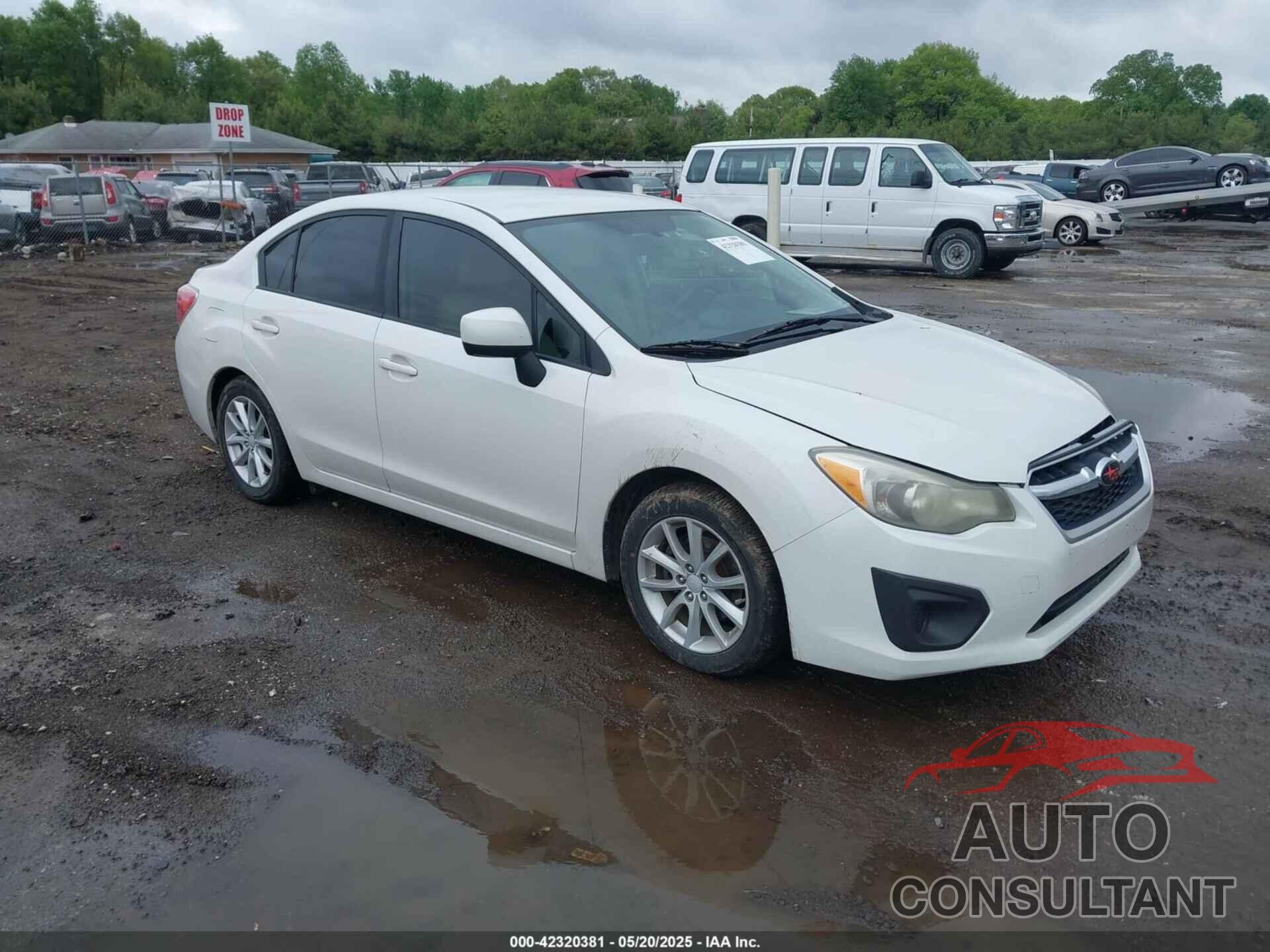 SUBARU IMPREZA 2012 - JF1GJAC62CG010614