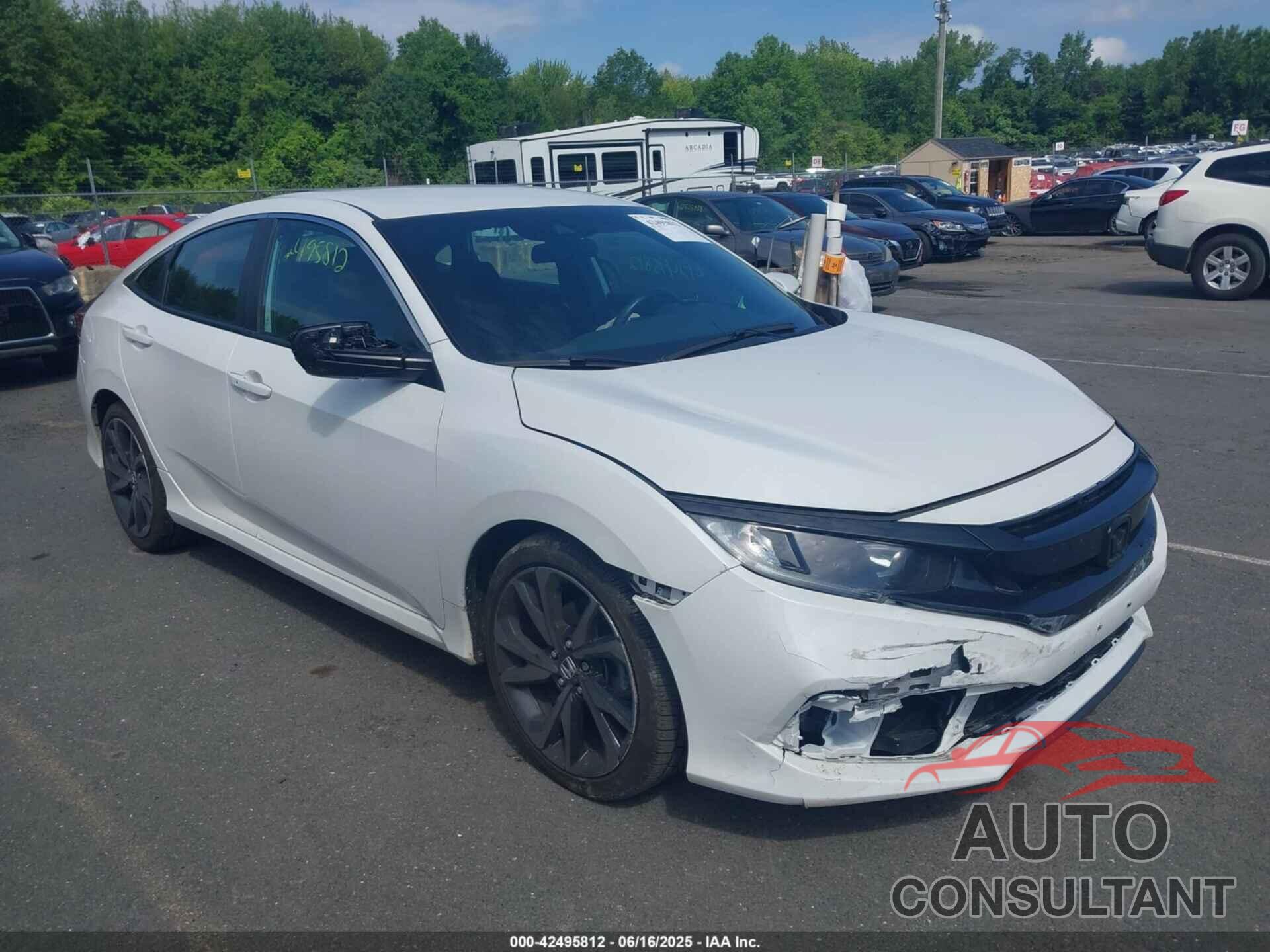 HONDA CIVIC 2020 - 2HGFC2F88LH591528