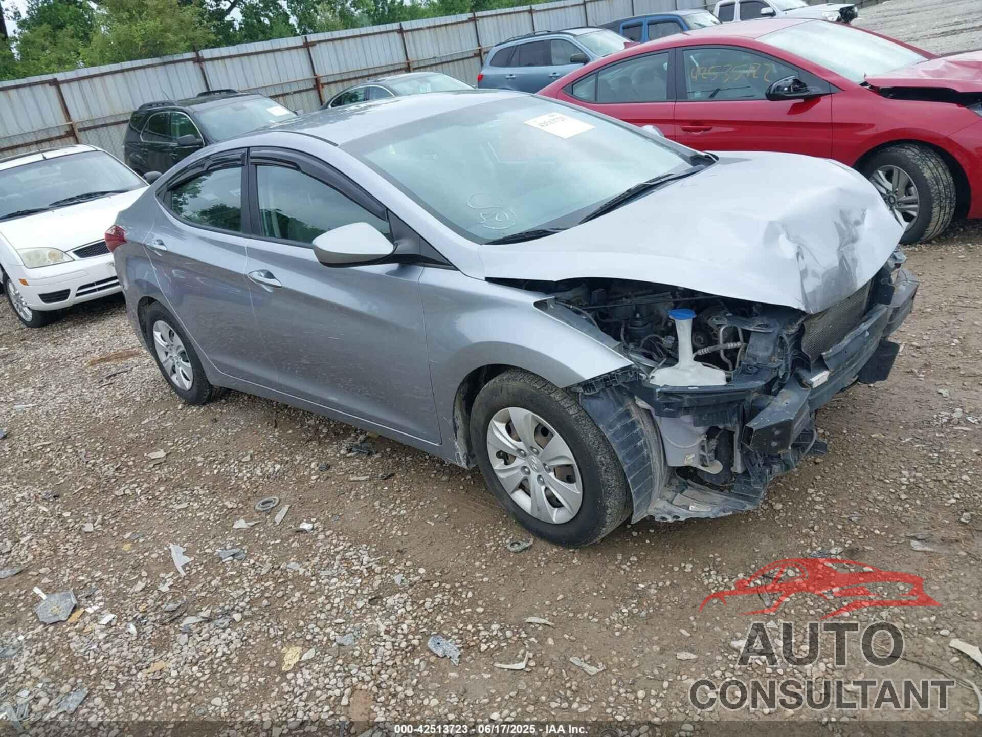 HYUNDAI ELANTRA 2016 - 5NPDH4AE8GH682280