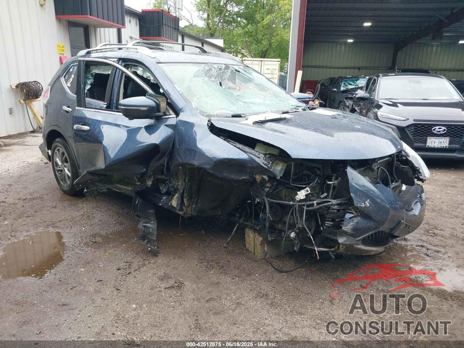 NISSAN ROGUE 2015 - 5N1AT2MV9FC908429