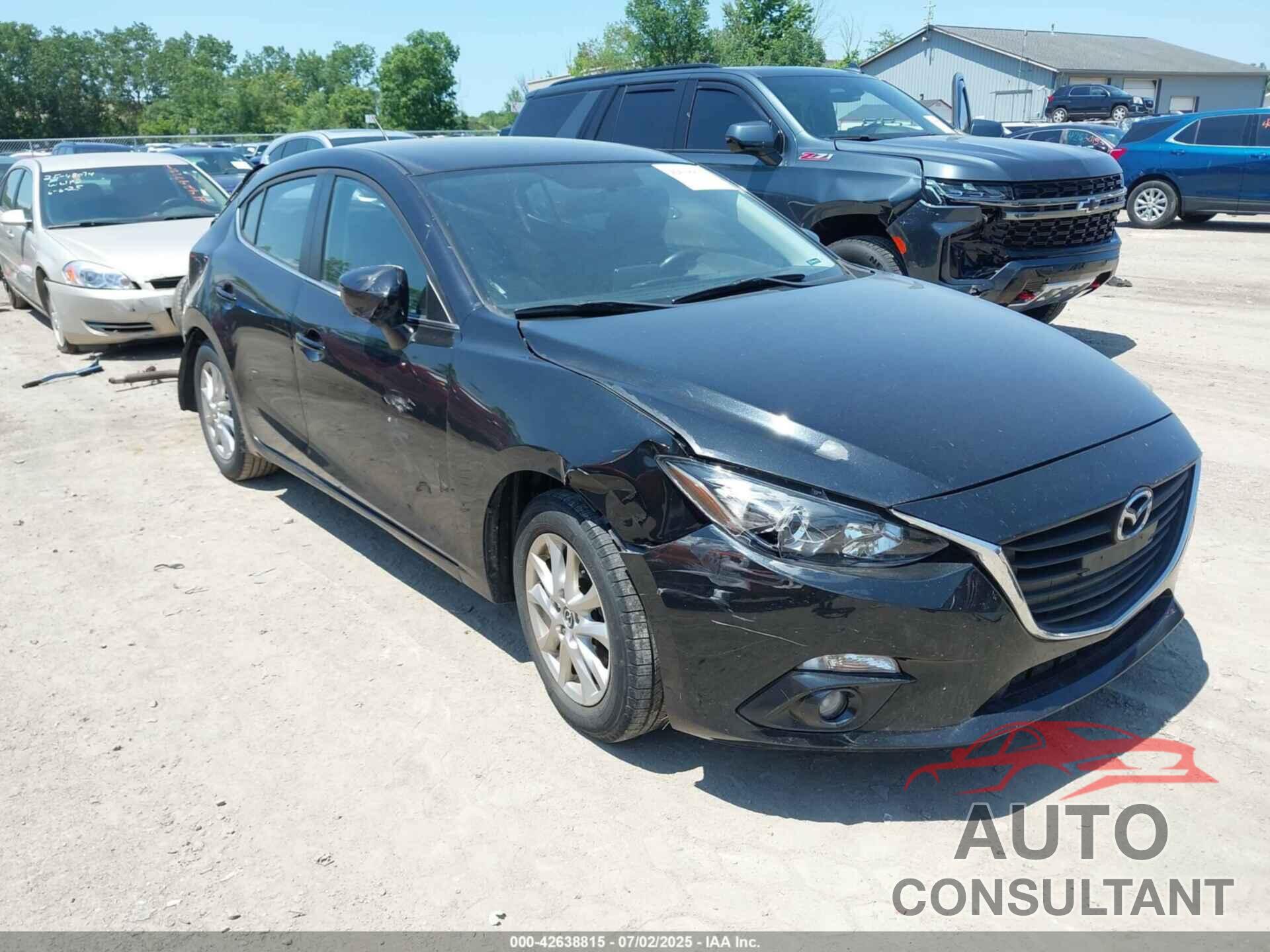 MAZDA MAZDA3 2015 - JM1BM1L78F1222039