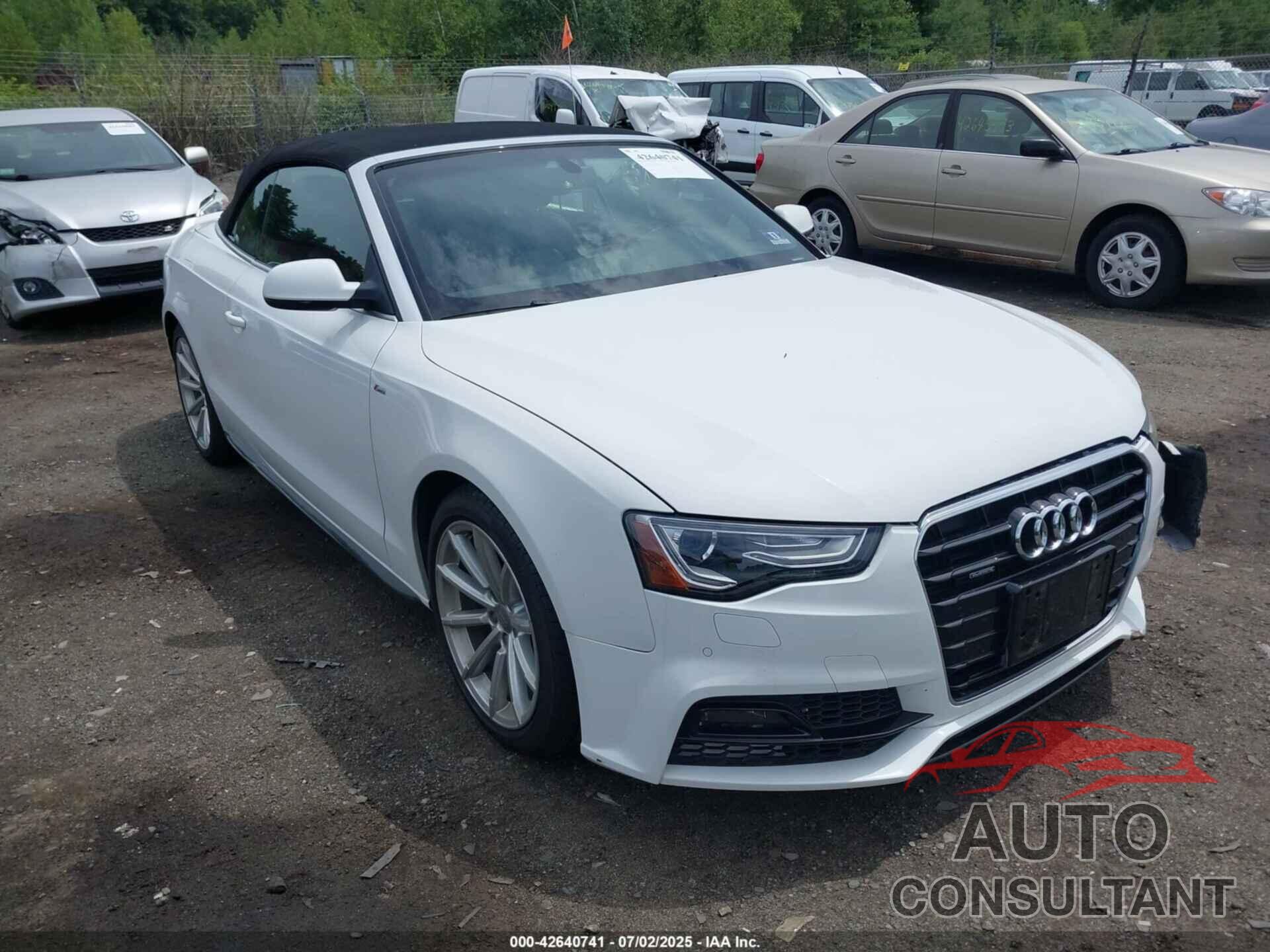 AUDI A5 2017 - WAUD2AFH2HN002195