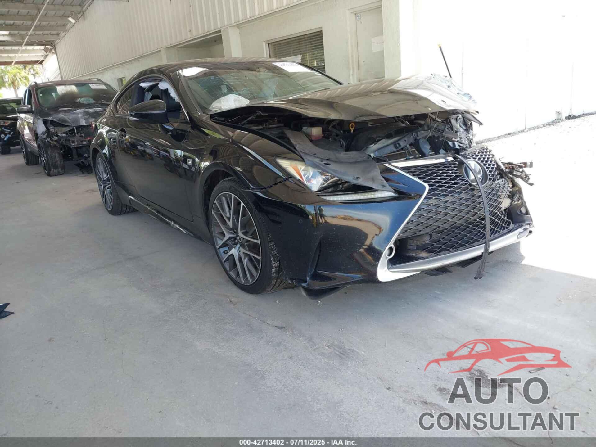 LEXUS RC 200T 2016 - JTHHA5BCXG5000586