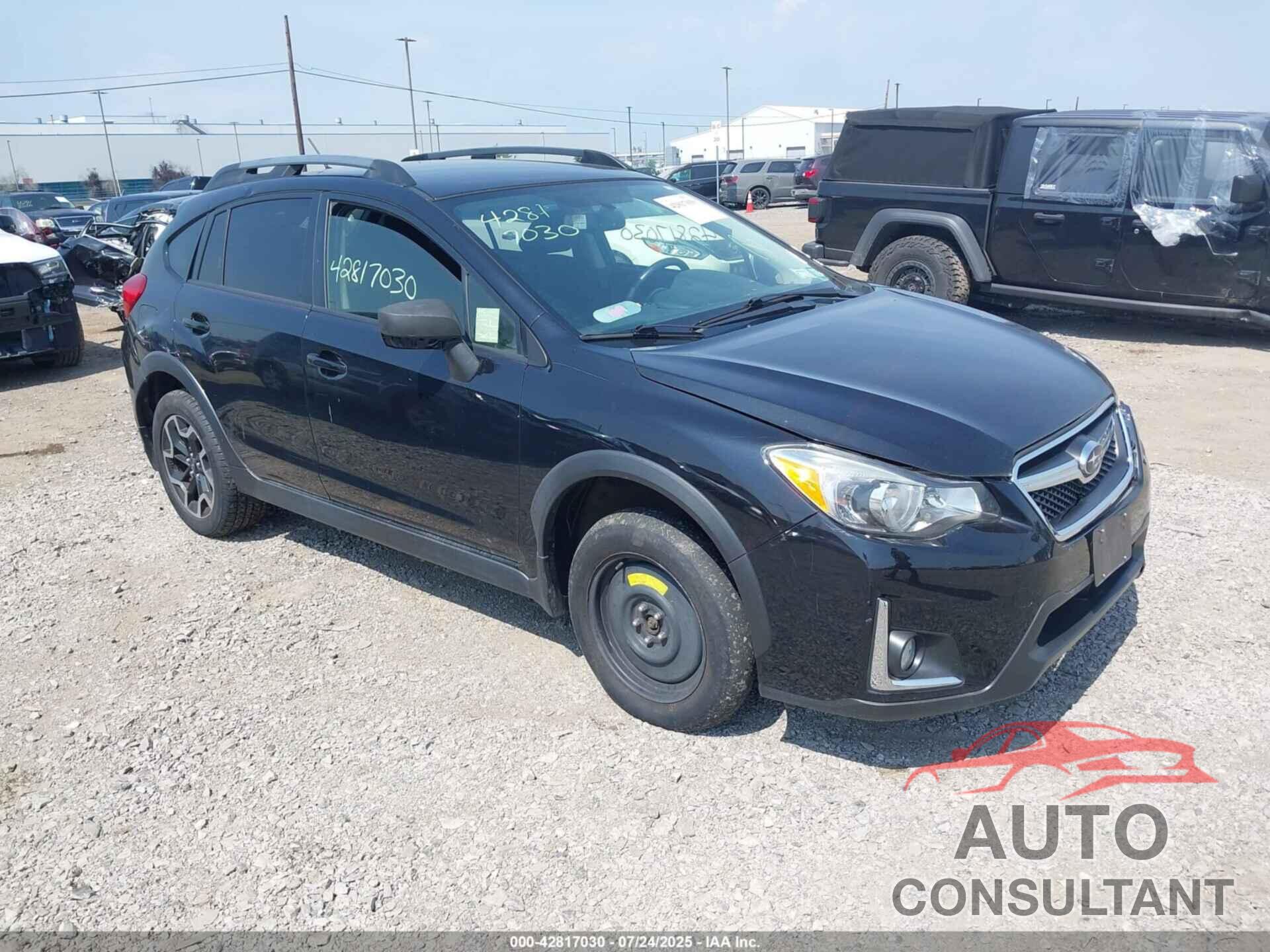 SUBARU CROSSTREK 2016 - JF2GPAAC4G9329638
