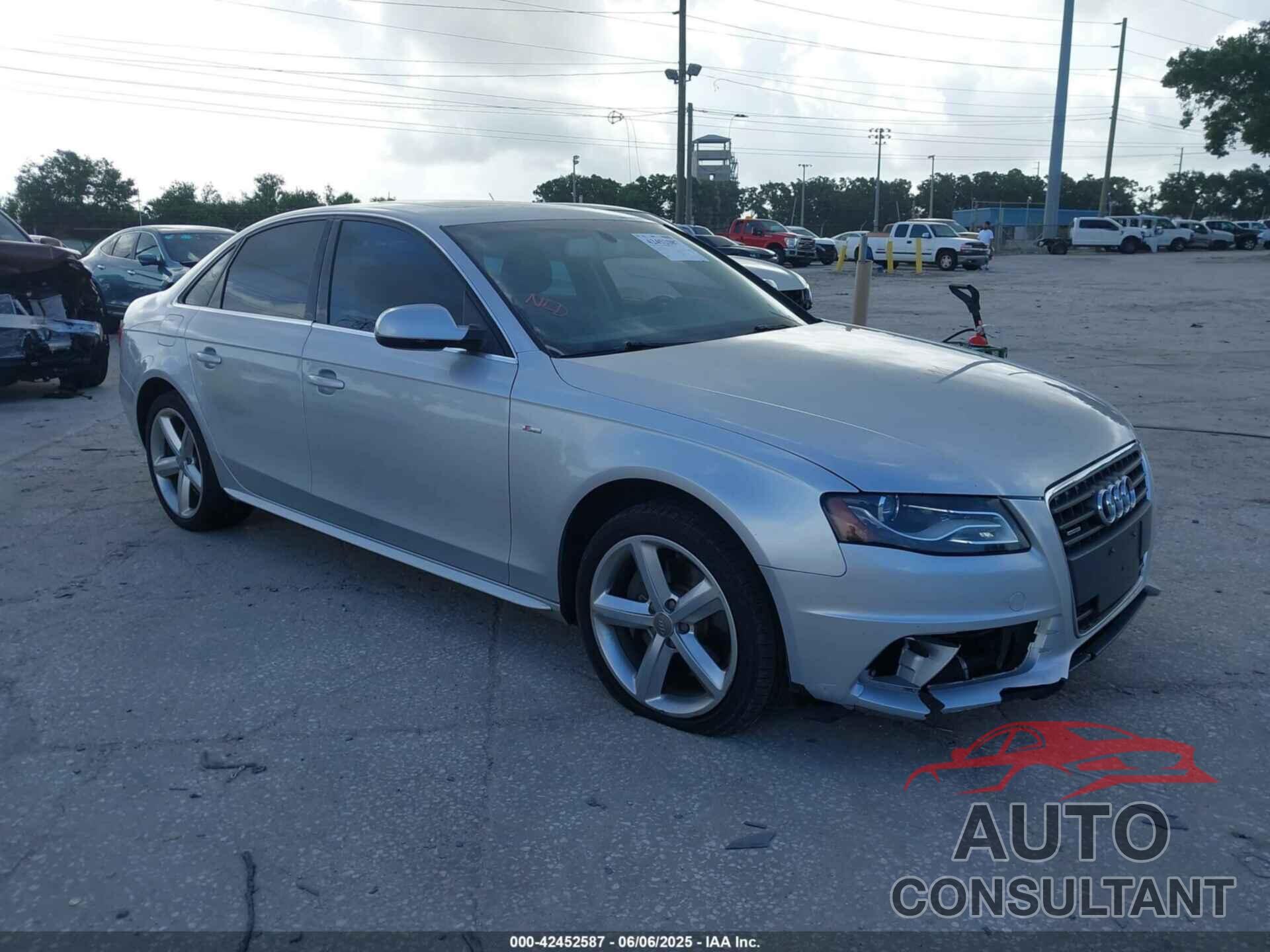 AUDI A4 2012 - WAUFFAFL1CA112432