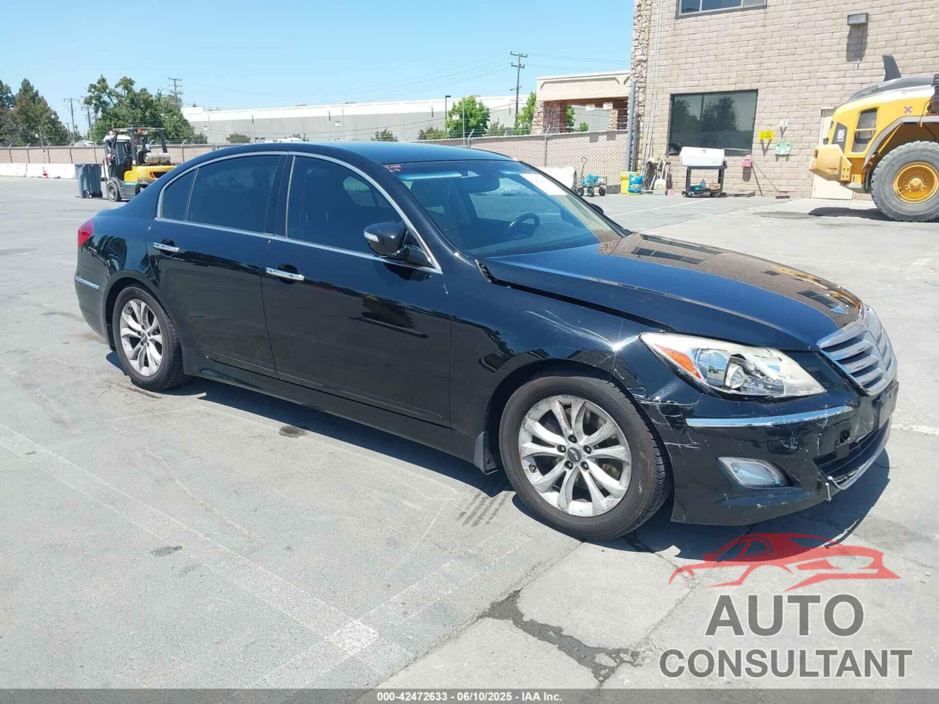 HYUNDAI GENESIS 2012 - KMHGC4DD8CU204919