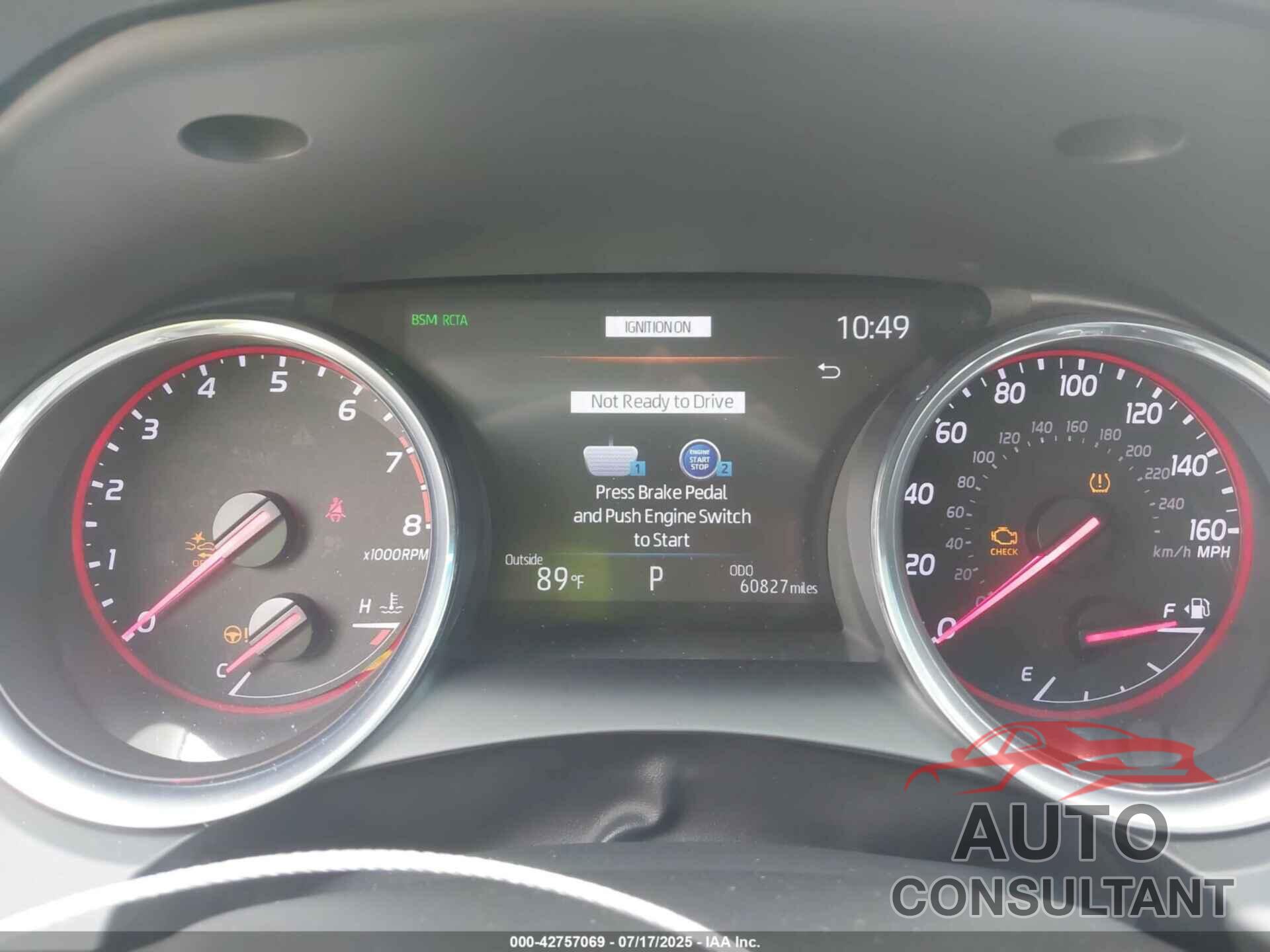 TOYOTA CAMRY 2020 - 4T1K61AK9LU391087